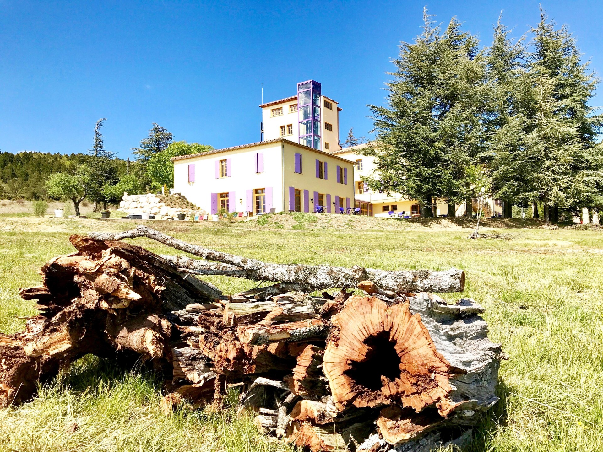 Knusse studio in Ferrassières met zwembad, sauna en uitzicht op de Provence - foto 23