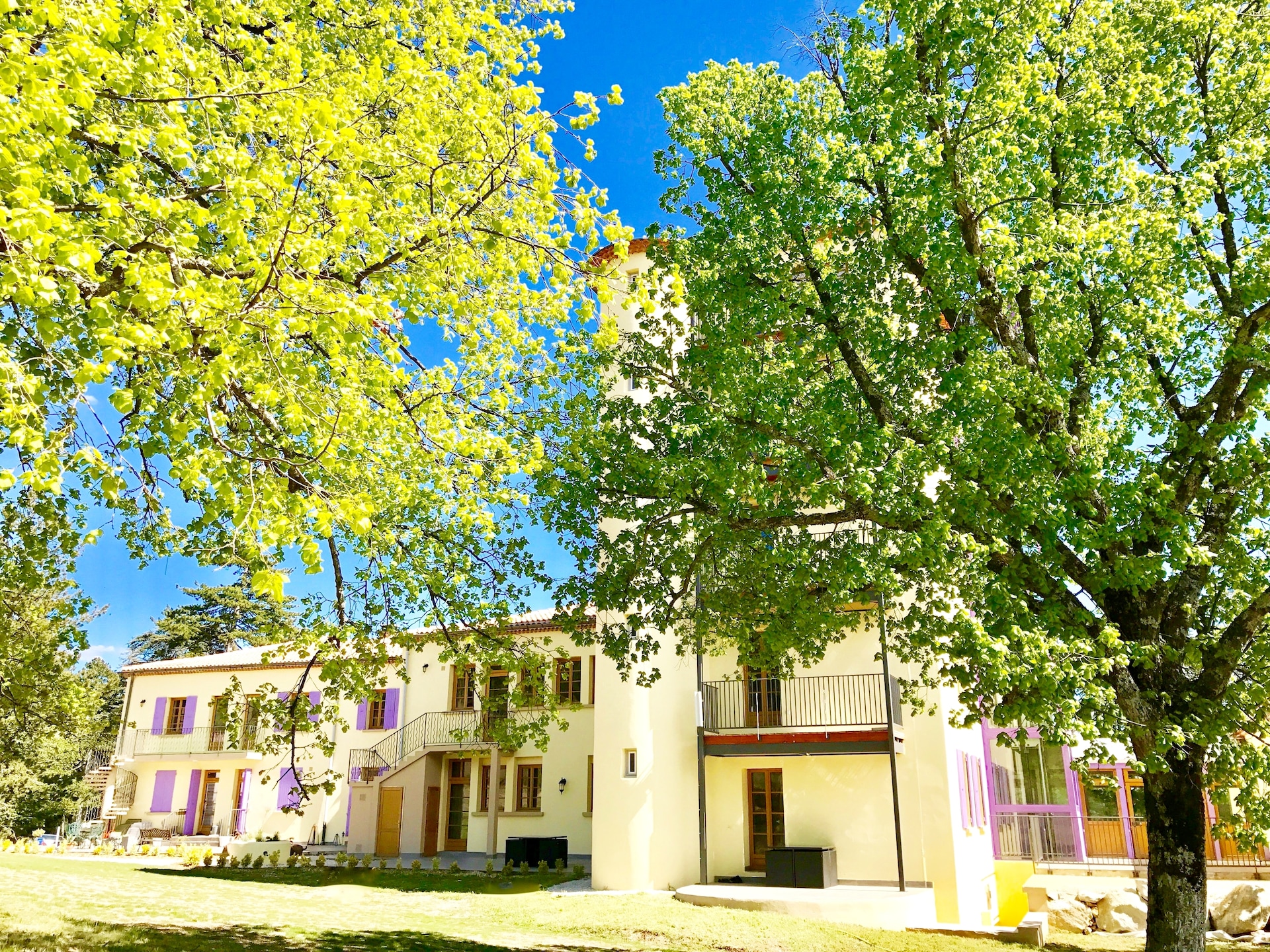 Knusse studio in Ferrassières met zwembad, sauna en uitzicht op de Provence - foto 12
