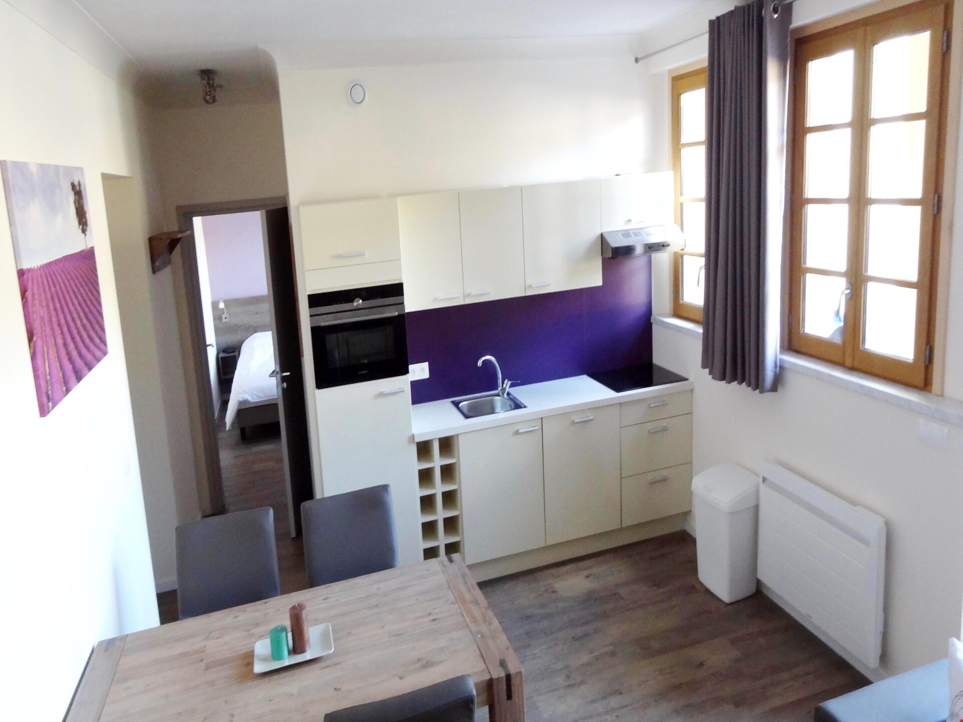 Knusse studio in Ferrassières met zwembad, sauna en uitzicht op de Provence - foto 5