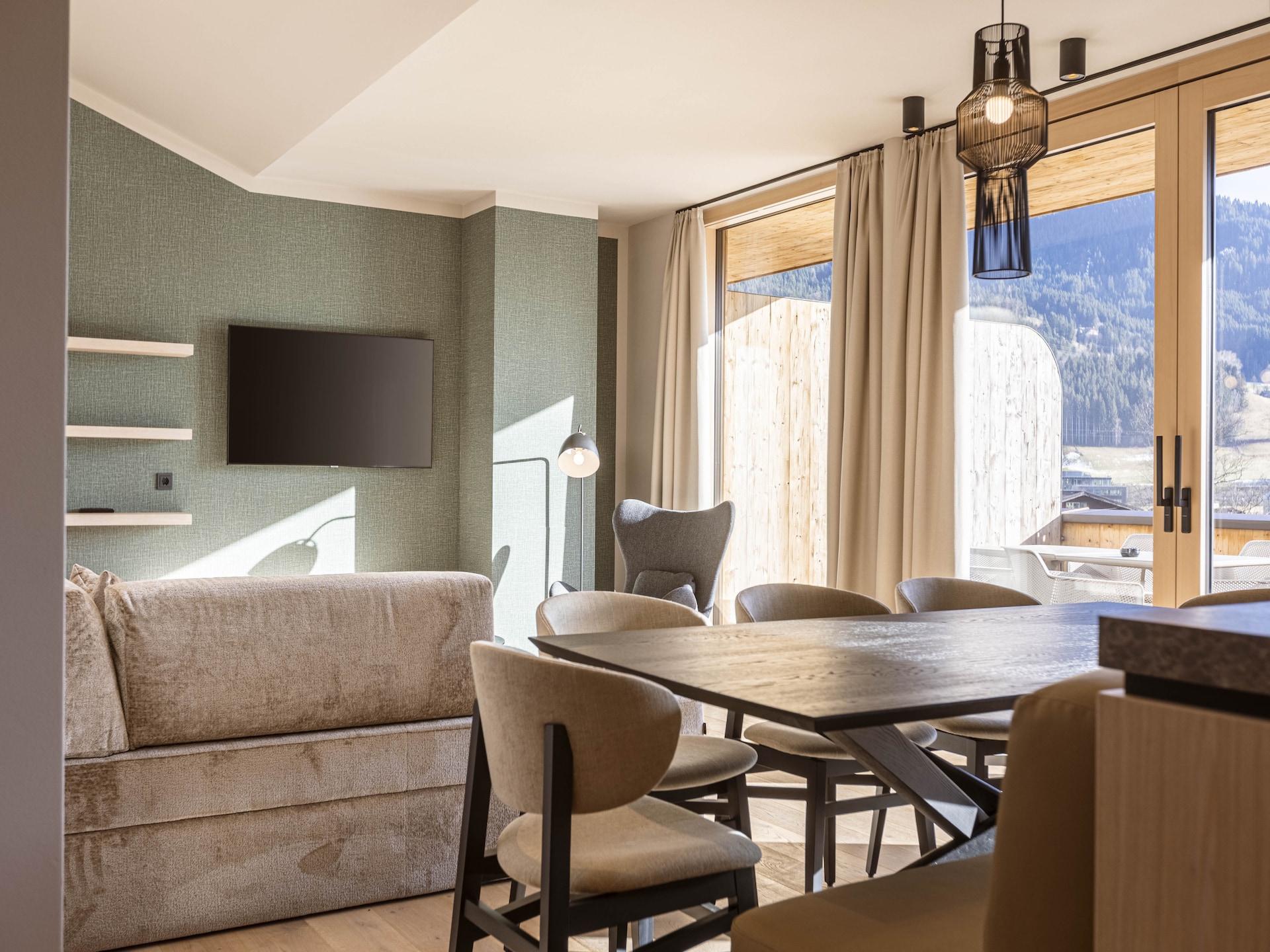 Penthouse aan de golfbaan met panoramaterras voor 8 personen - foto 9