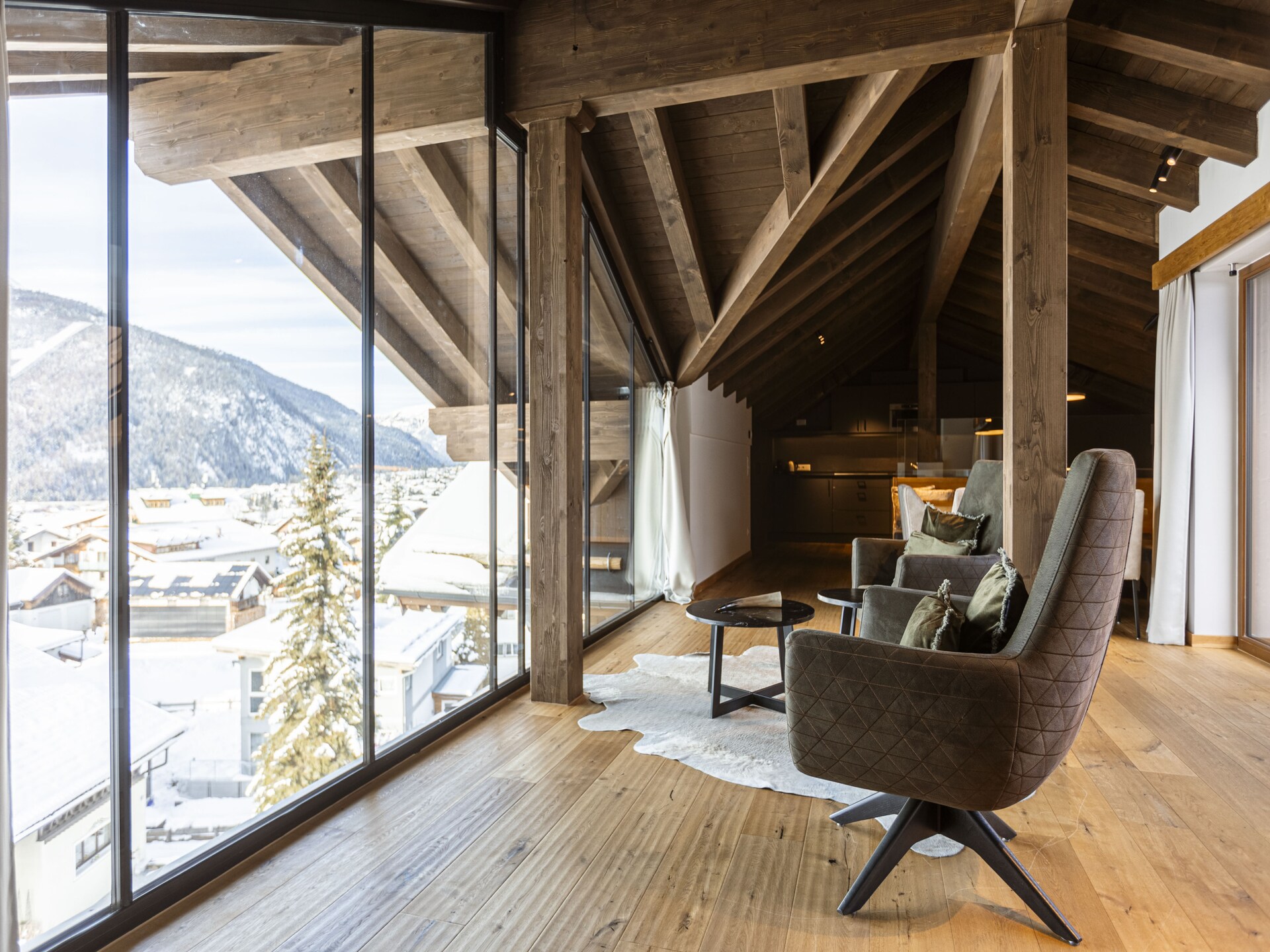 8-persoons penthouse in het centrum van Ehrwald - foto 7