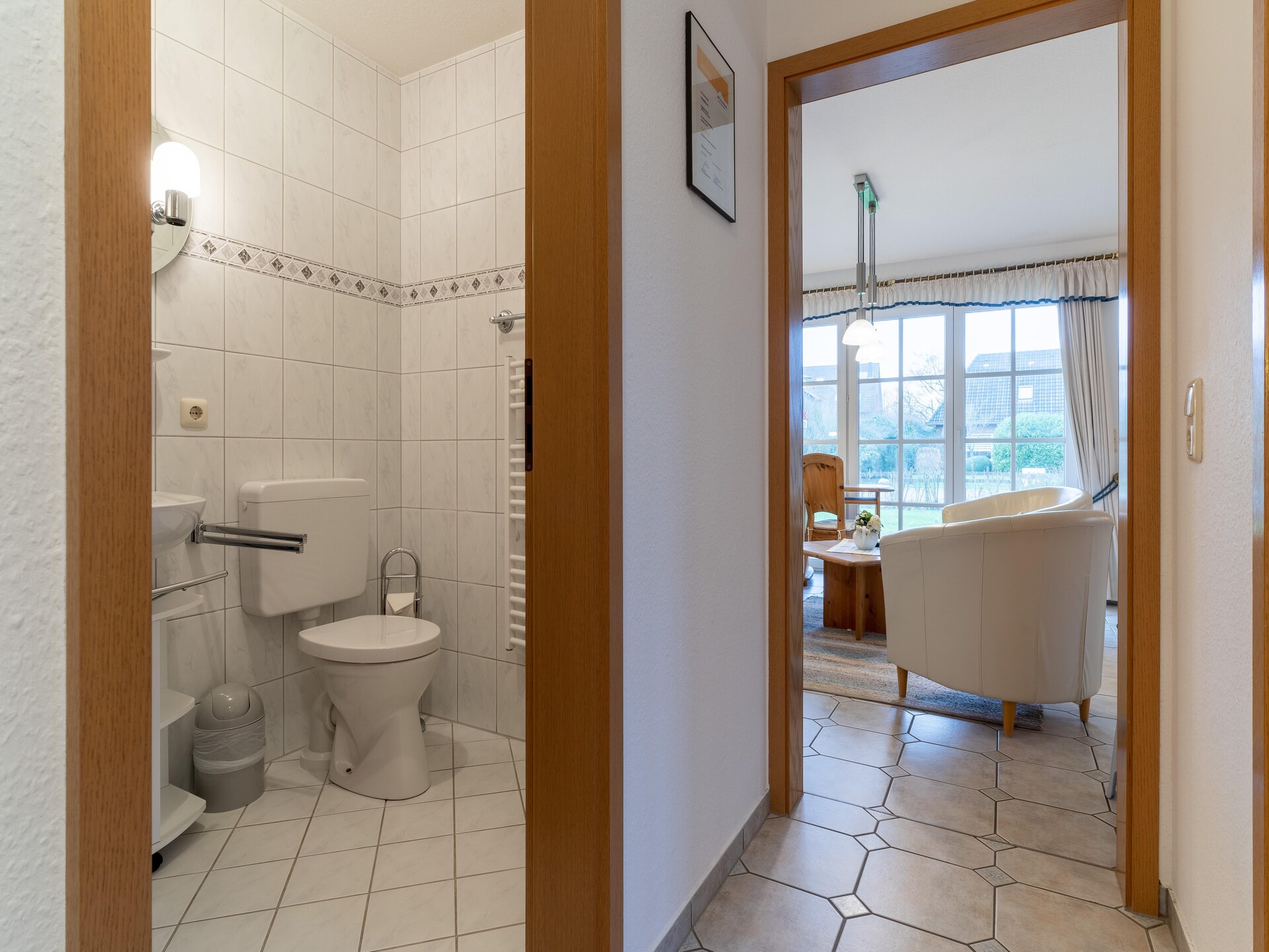 Luxe 4-sterren appartement aan de golfbaan, 100m van de dijk in St. Peter-Ording - foto 13