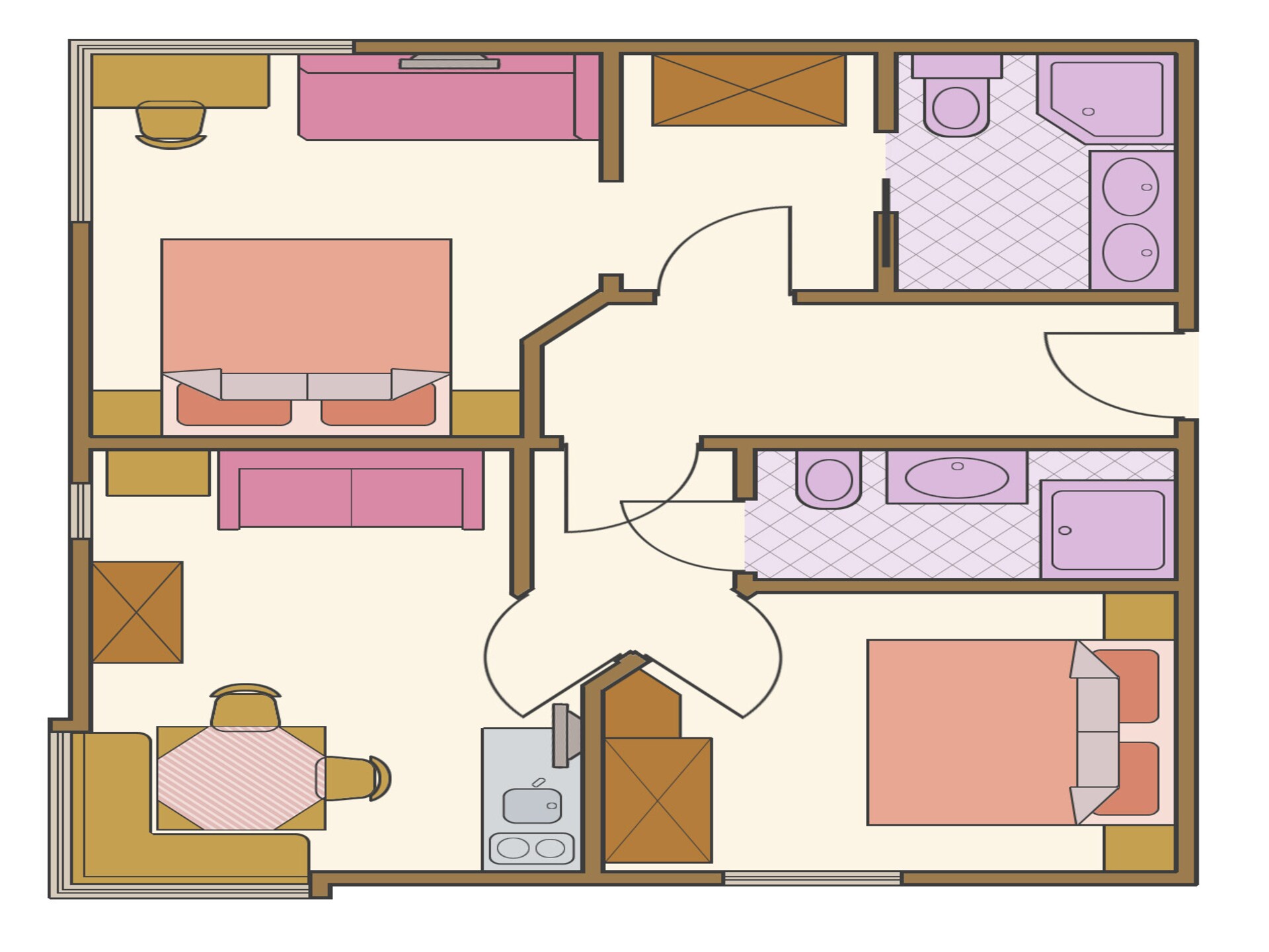 Centraal gelegen appartement in Reith bei Kitzbühel voor 5 personen - foto 30