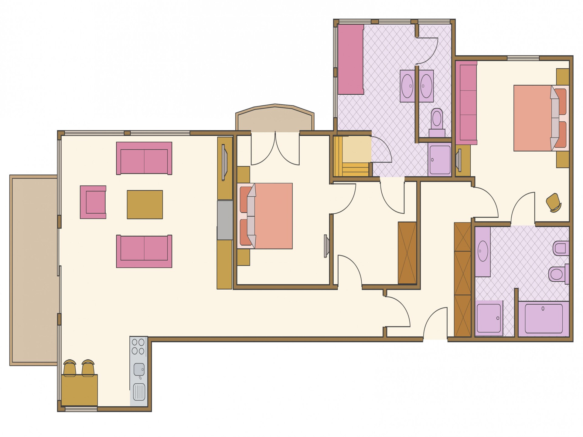 4-persoons appartement in het centrum van Reith bei Kitzbühel · 4 pers. - foto 28