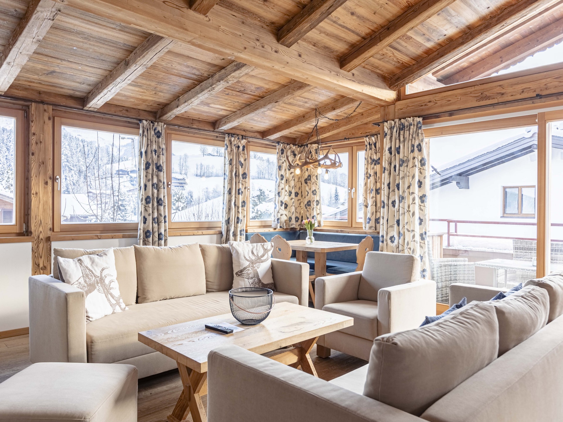 Centraal gelegen appartement in Reith bei Kitzbühel voor 6 personen - foto 8