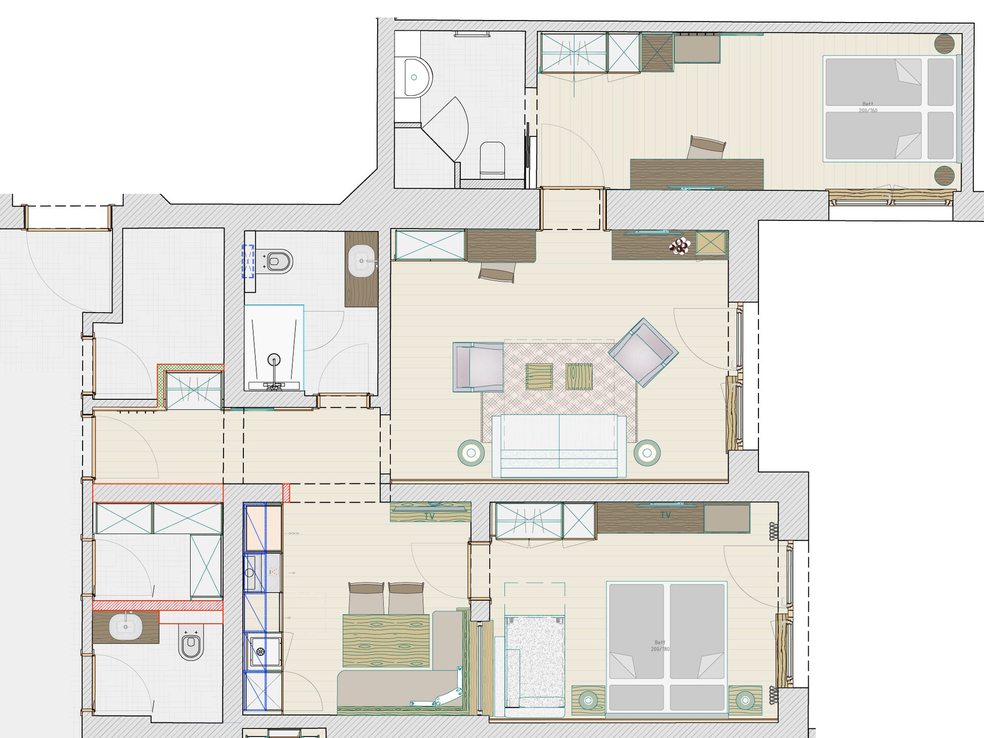 Luxe appartement aan de golfbaan in Reith bei Kitzbühel voor 6 personen - foto 30