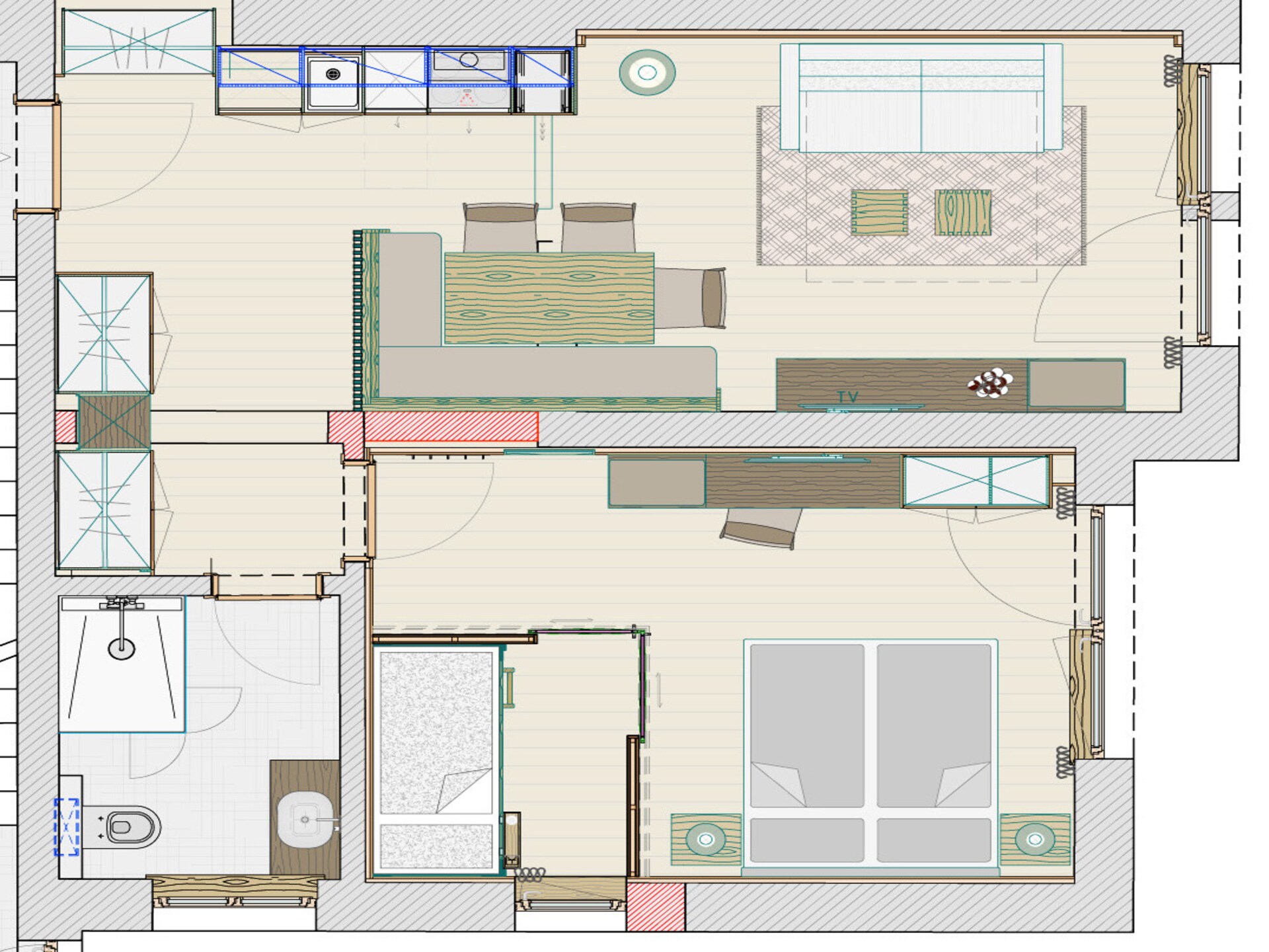 Rustiek appartement aan de golfbaan bij Kitzbühel voor 6 personen - foto 21