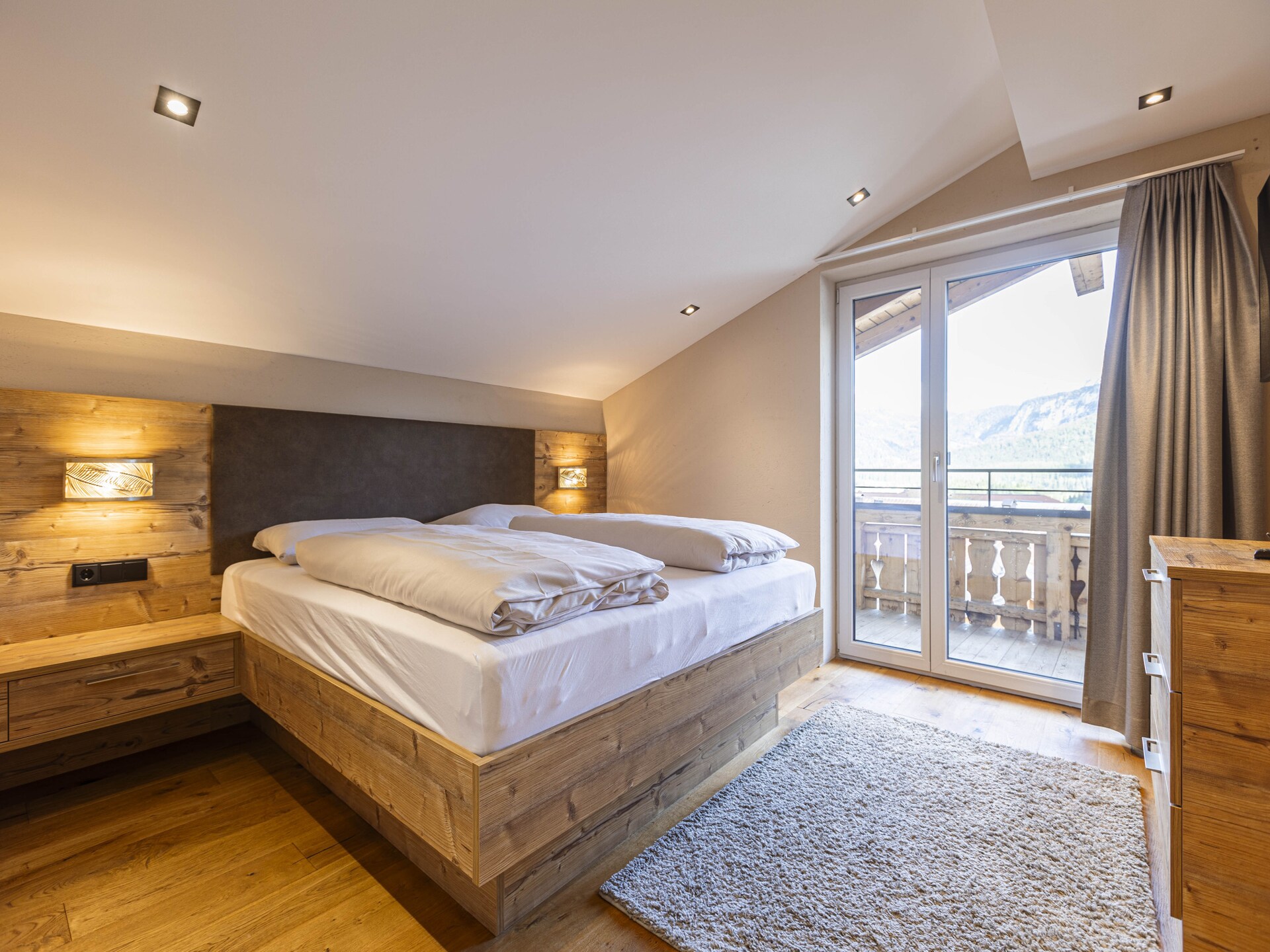 Aan de piste: Ruim penthouse in centrum van Lermoos - foto 9