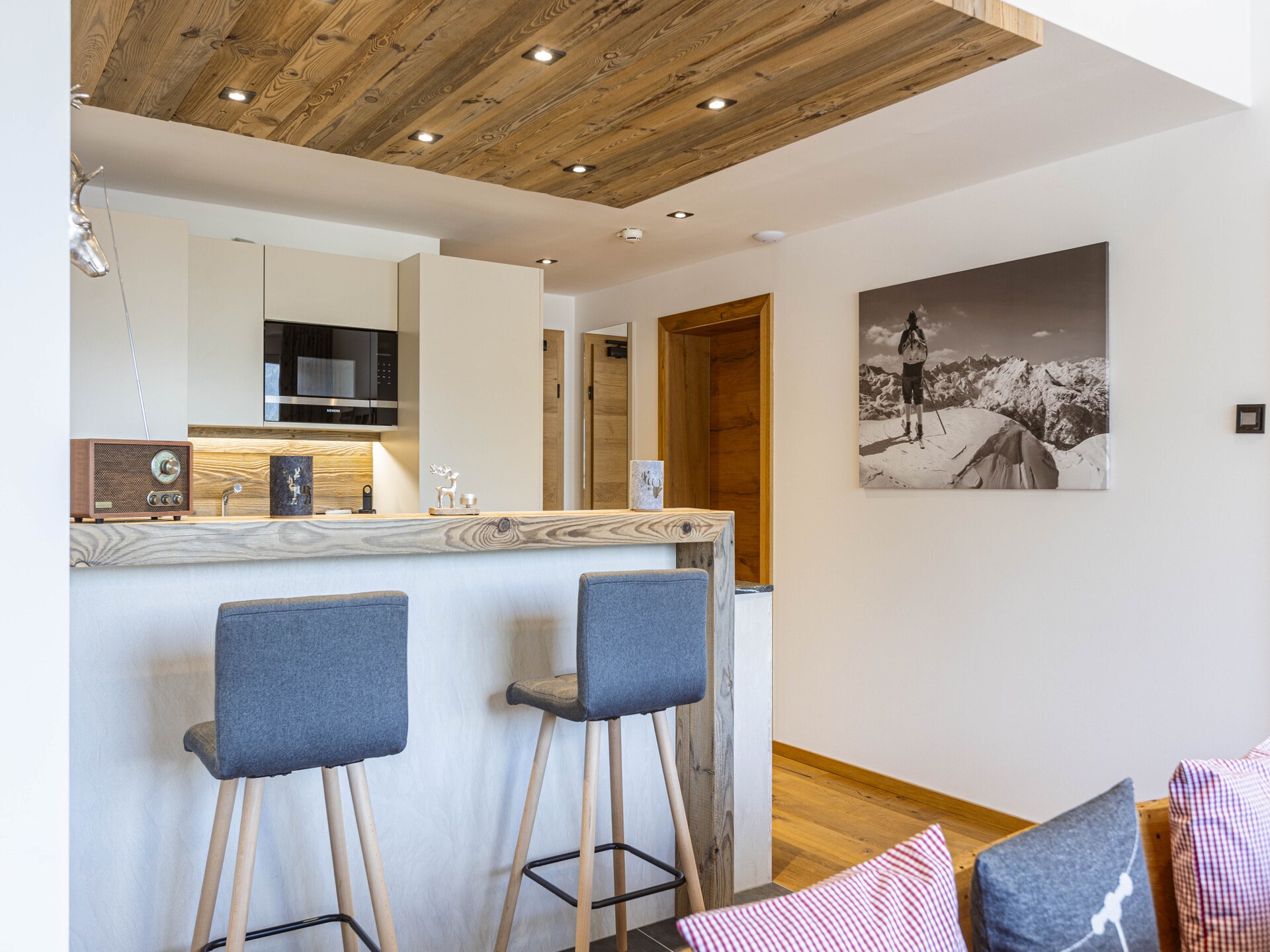 Aan de piste: Ruim penthouse in centrum van Lermoos - foto 5