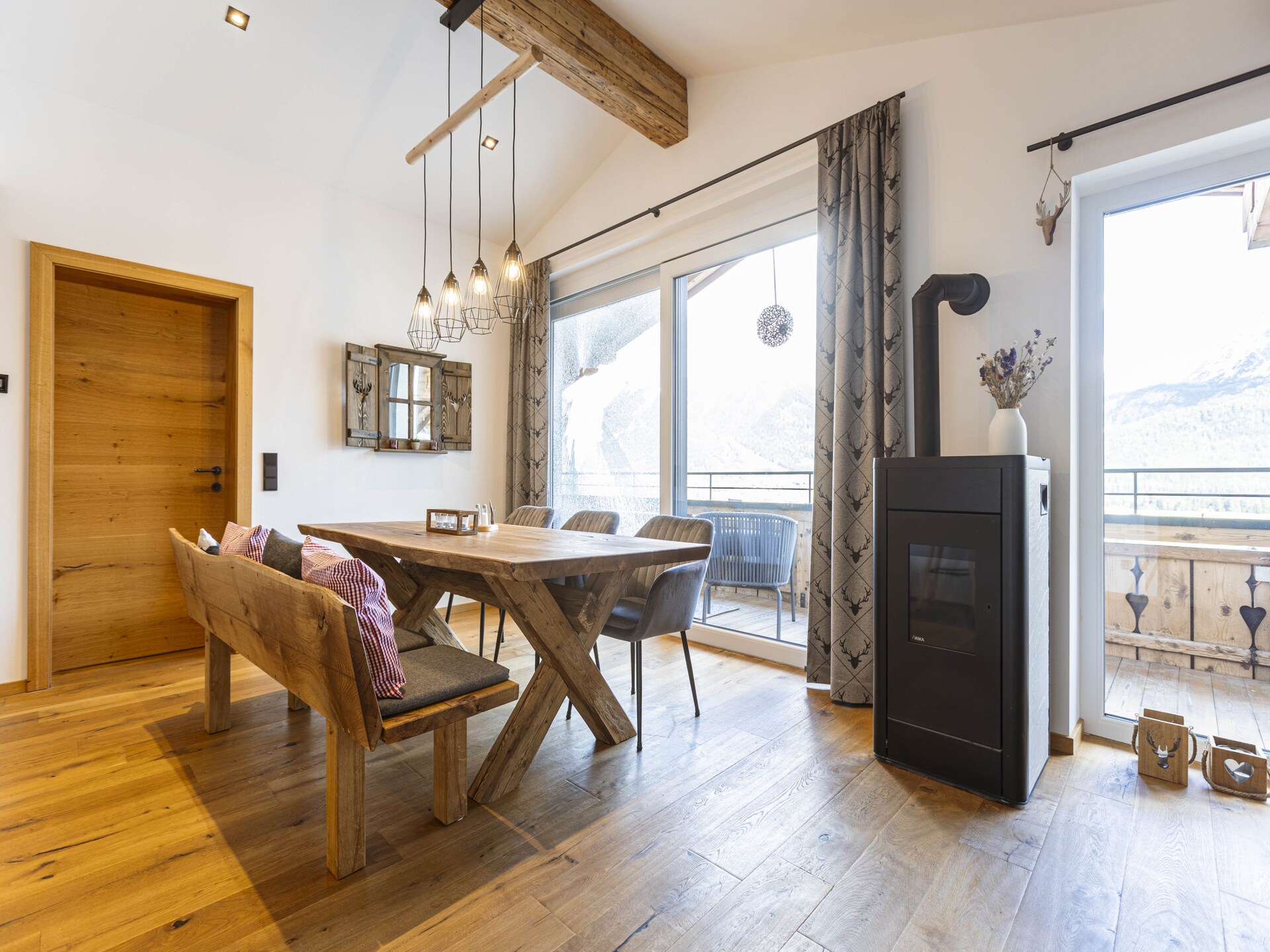 Aan de piste: Ruim penthouse in centrum van Lermoos - foto 7