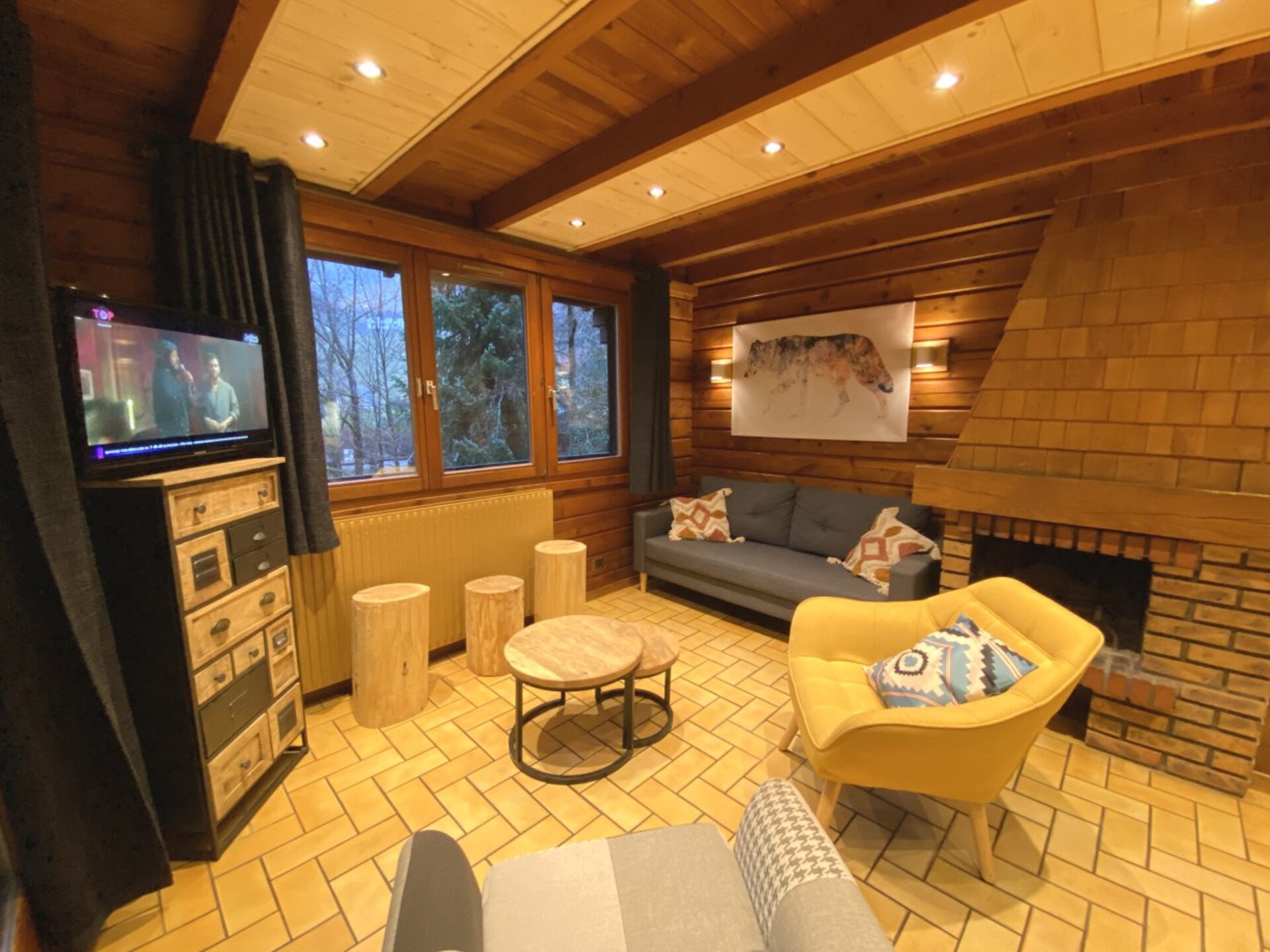 Sfeervol houten chalet Le Grizzly in La Bresse voor 6 personen - foto 2