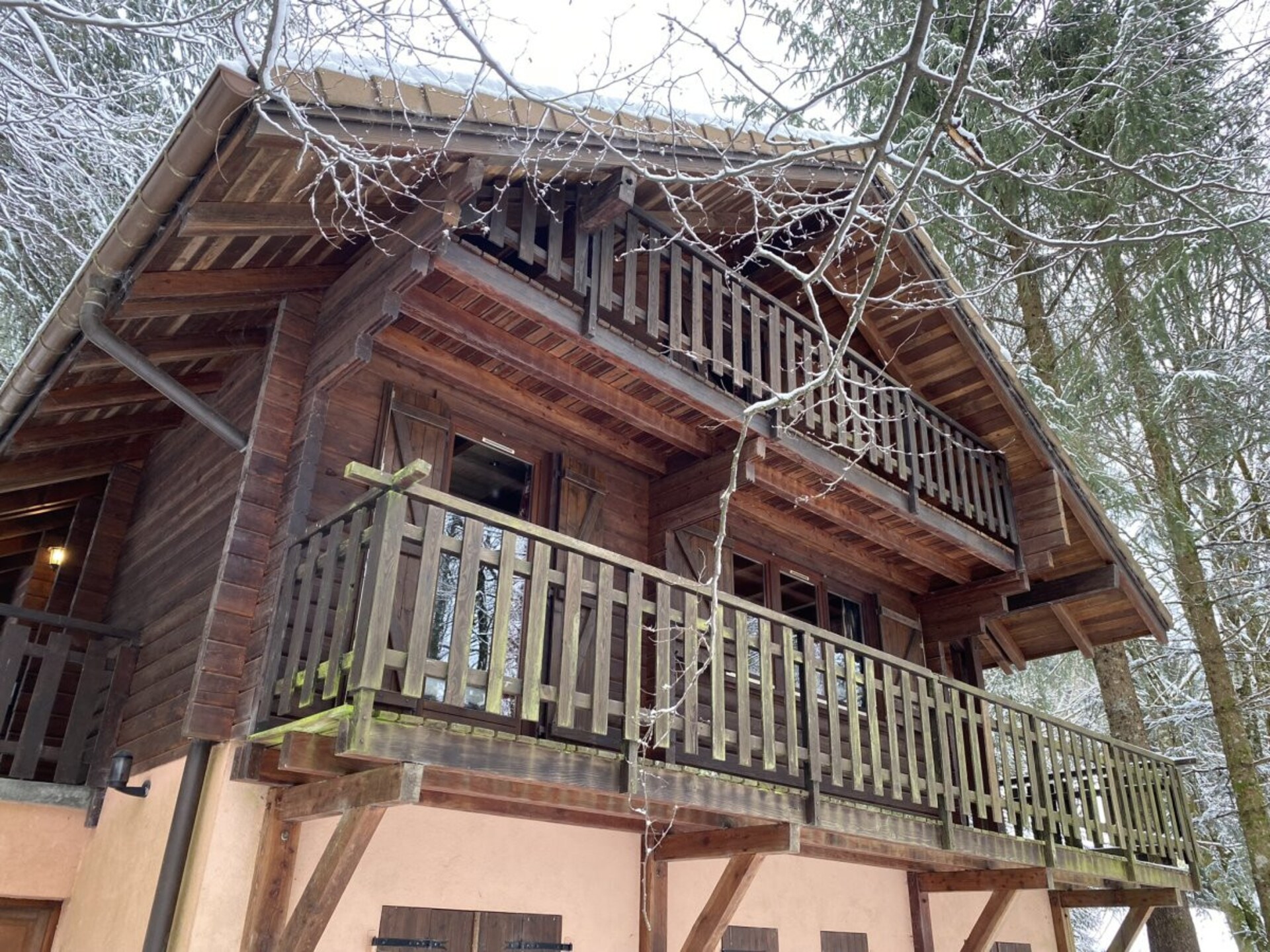 Sfeervol houten chalet Le Montagnard in La Bresse - foto 5