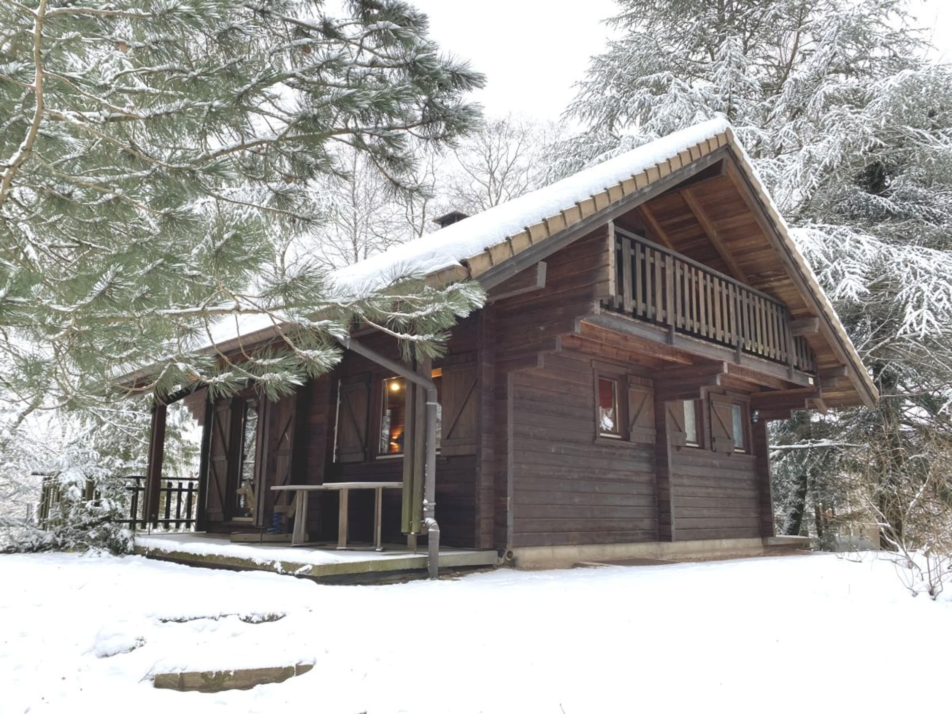 Sfeervol houten chalet Le Montagnard in La Bresse - foto 1
