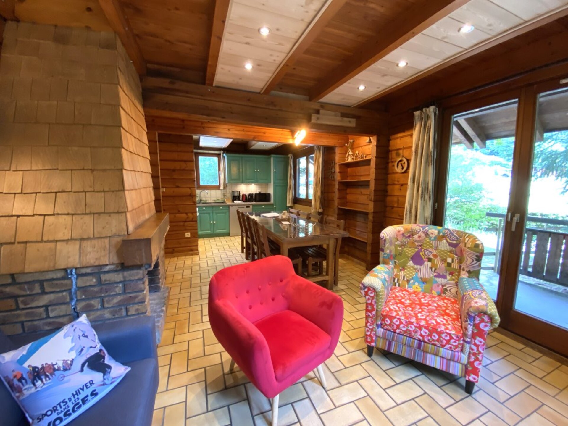 Sfeervol houten chalet voor 6 personen in La Bresse · 71 m² - foto 7