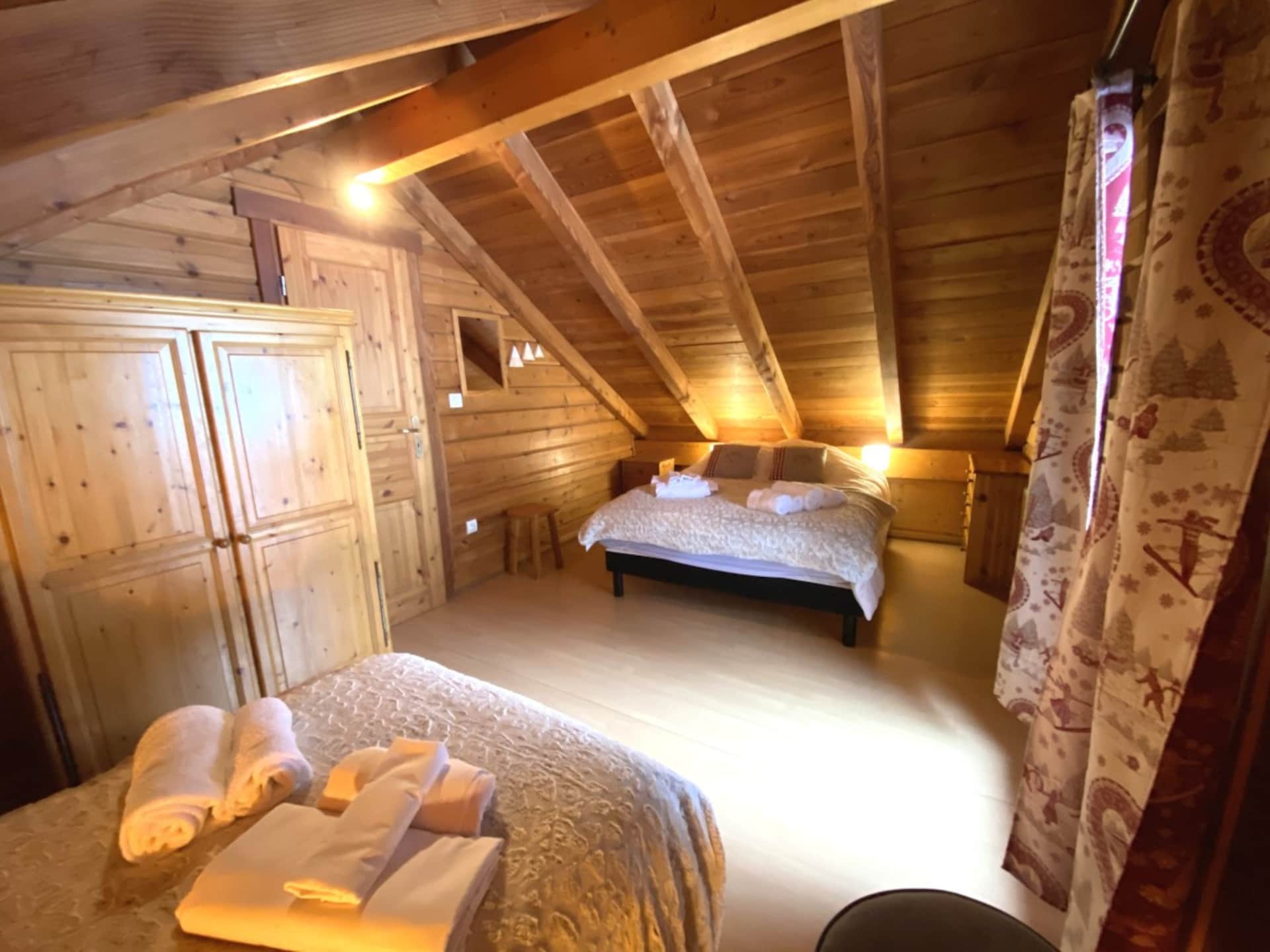 Sfeervol houten chalet voor 6 personen in La Bresse · 71 m² - foto 21