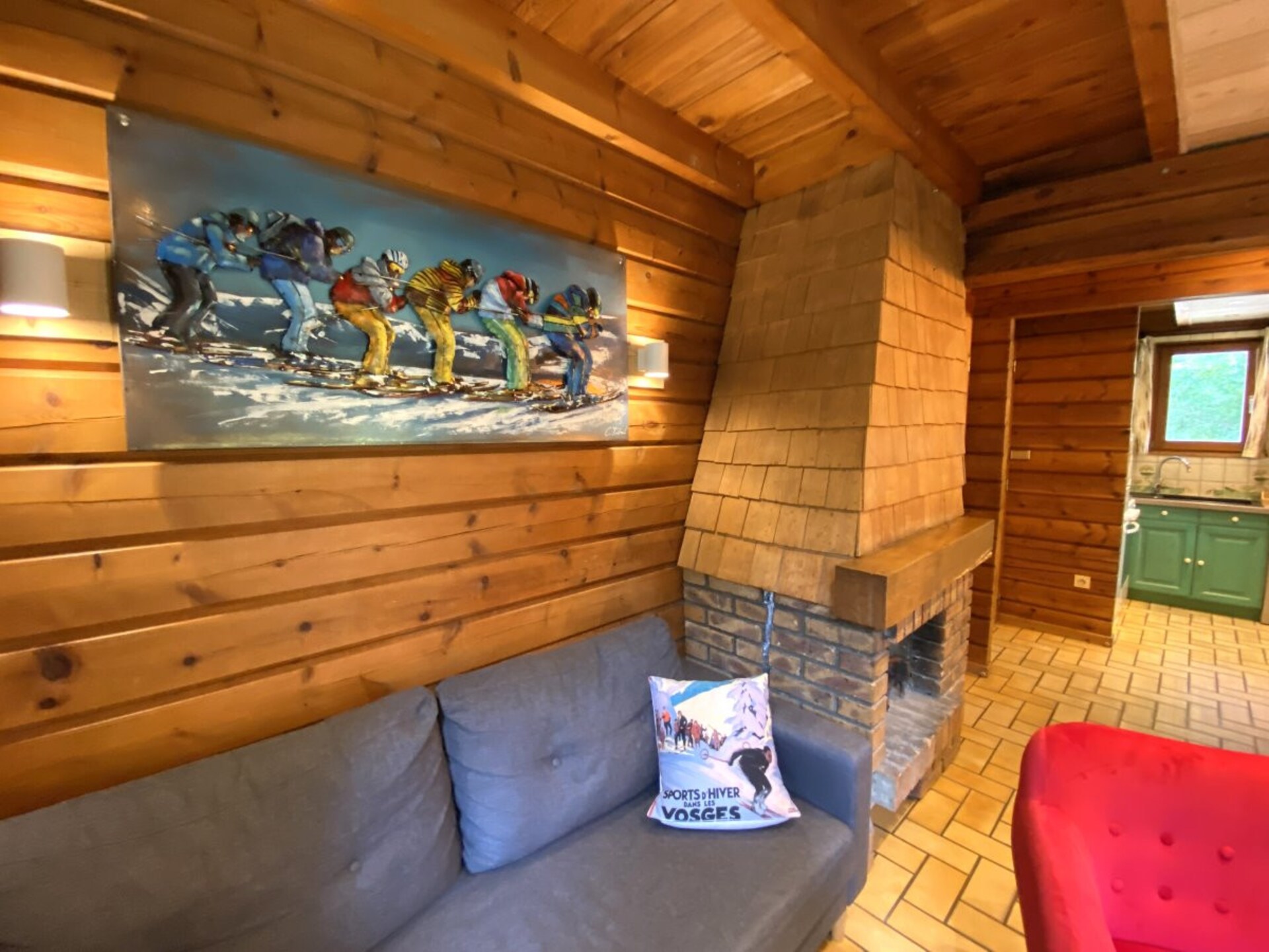Sfeervol houten chalet voor 6 personen in La Bresse · 71 m² - foto 8