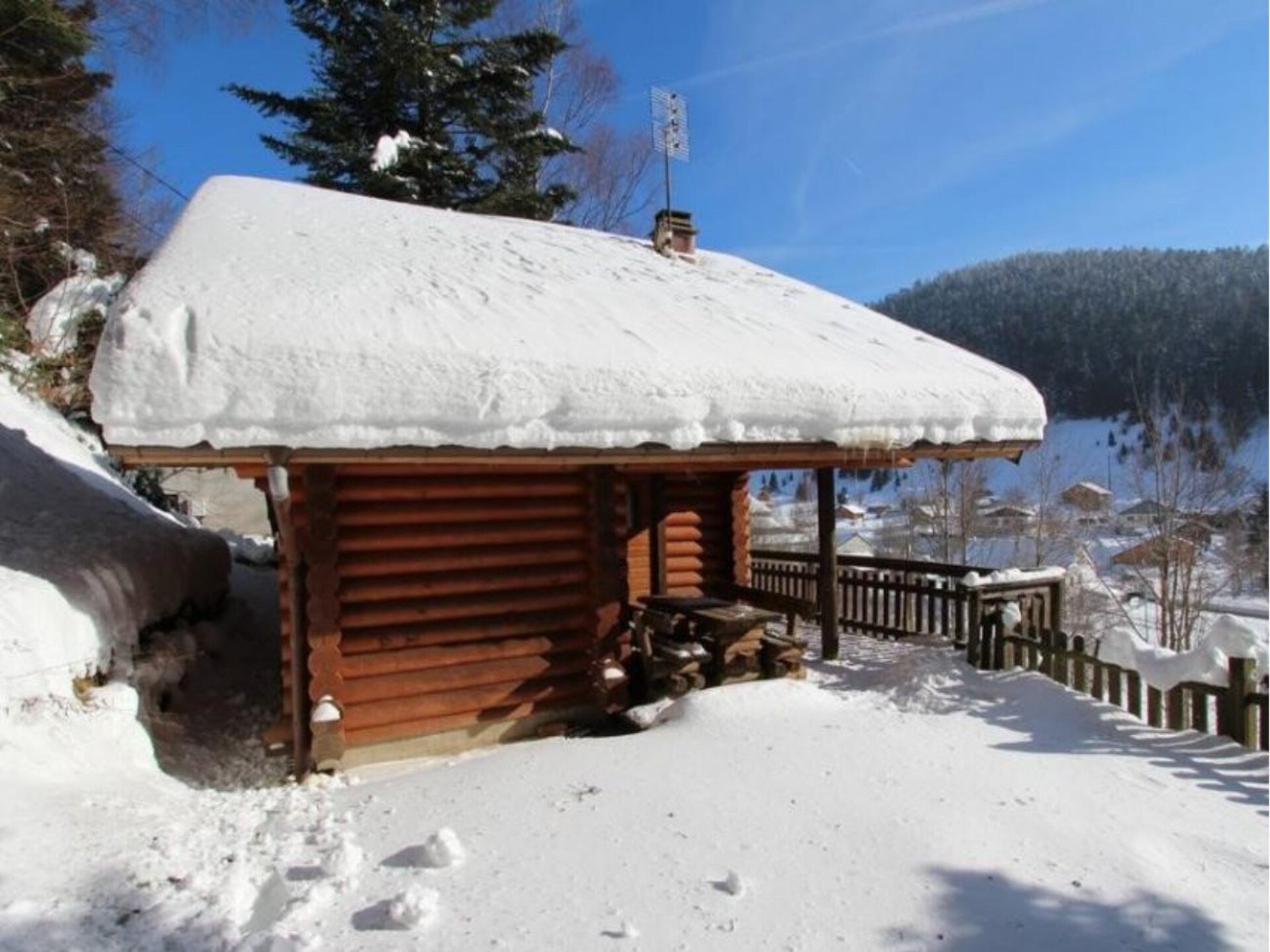 Chalet Le Grand Cerf met privé spa en jacuzzi in La Bresse - foto 7