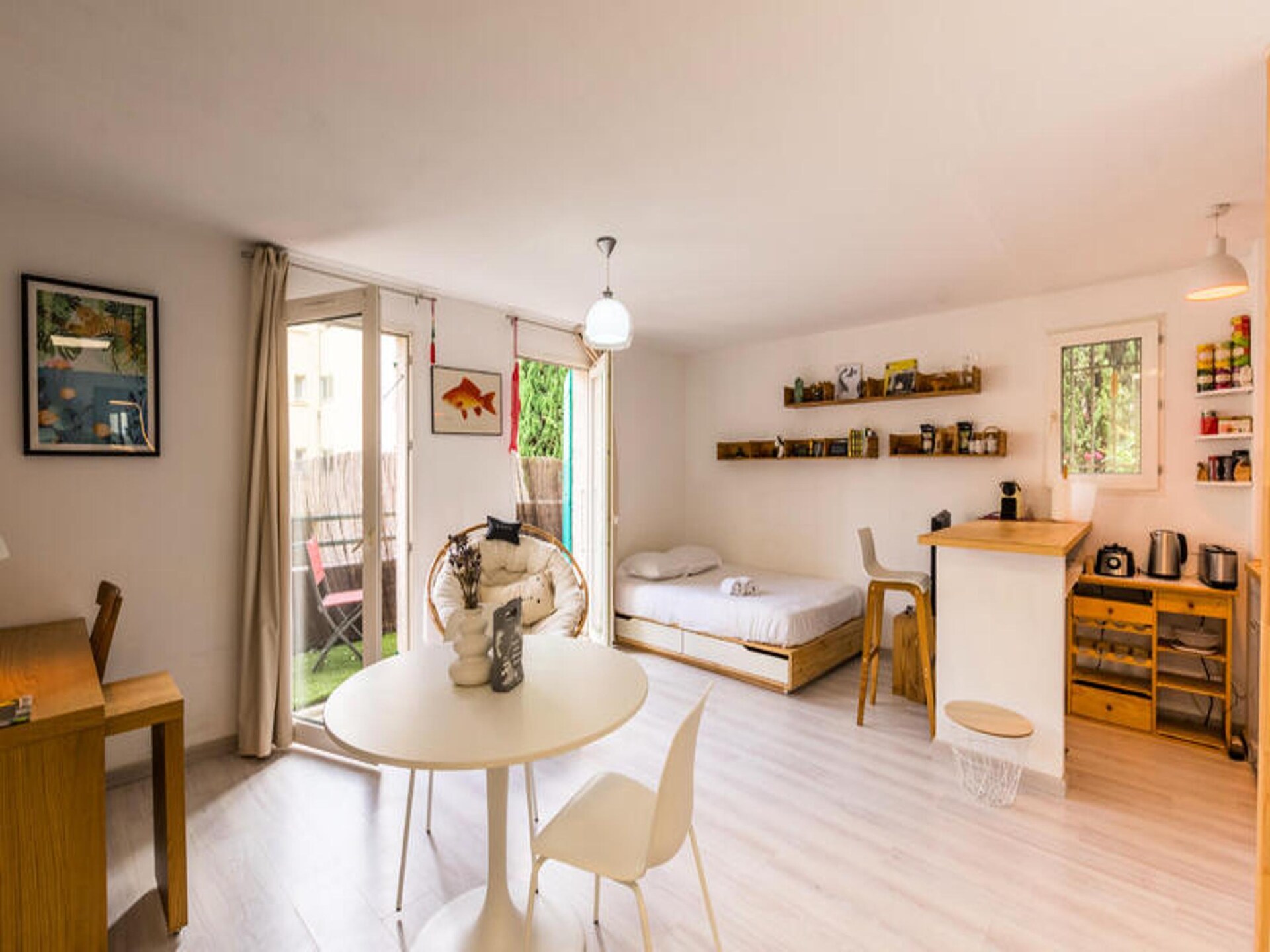 Knusse studio met balkon op loopafstand van centrum Montpellier - foto 12