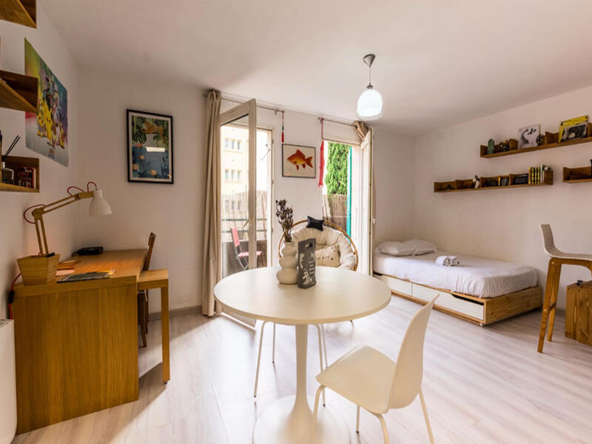 Knusse studio met balkon op loopafstand van centrum Montpellier - foto 13