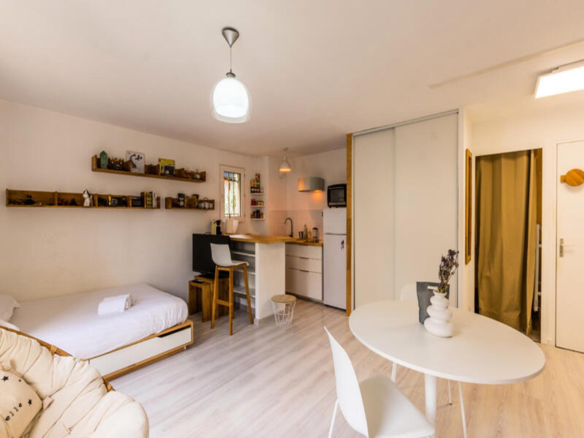 Knusse studio met balkon op loopafstand van centrum Montpellier - foto 15