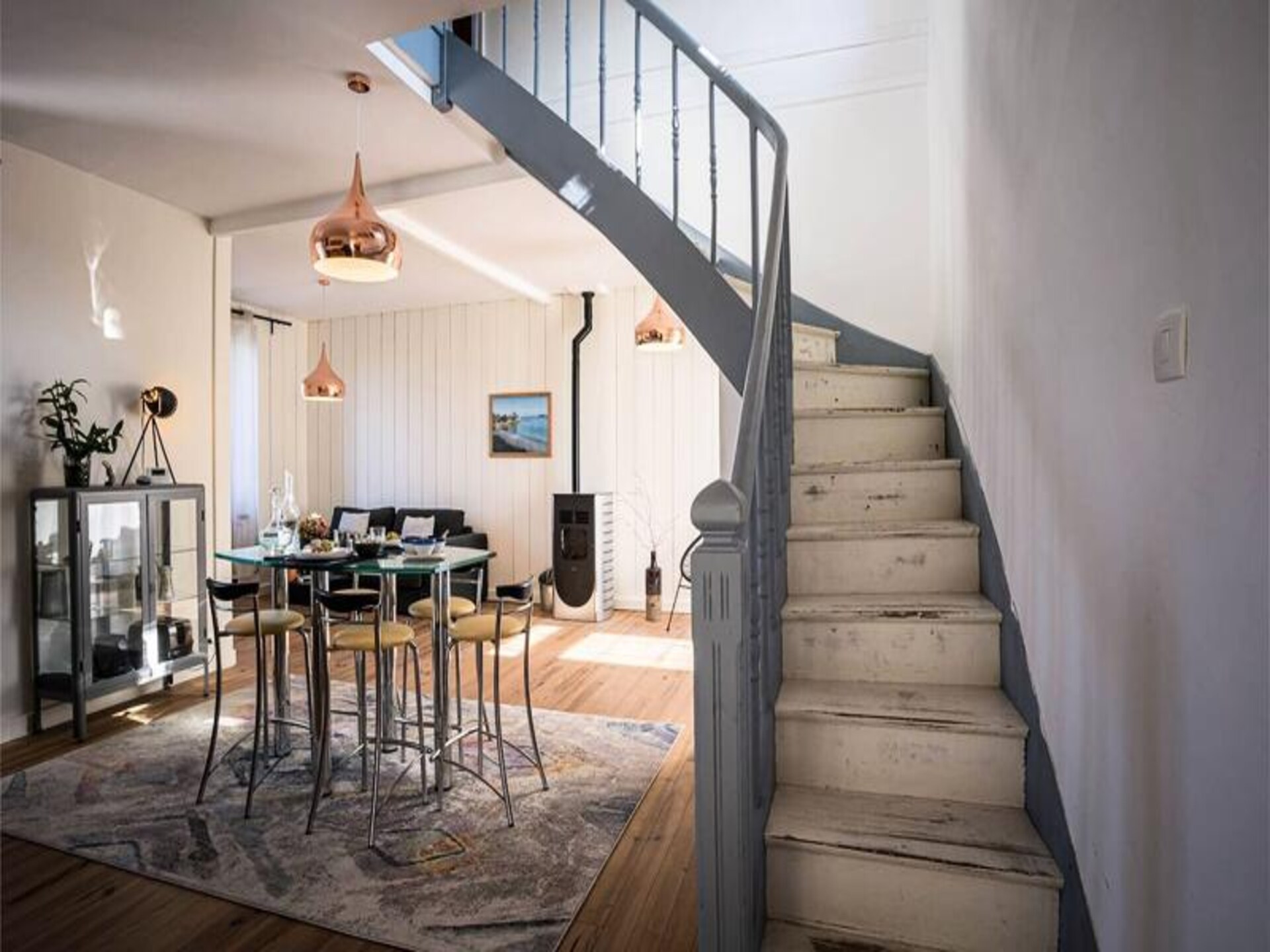 Vrijstaand vakantiehuis aan zee met panoramisch uitzicht over de baai van Port Blanc - foto 11