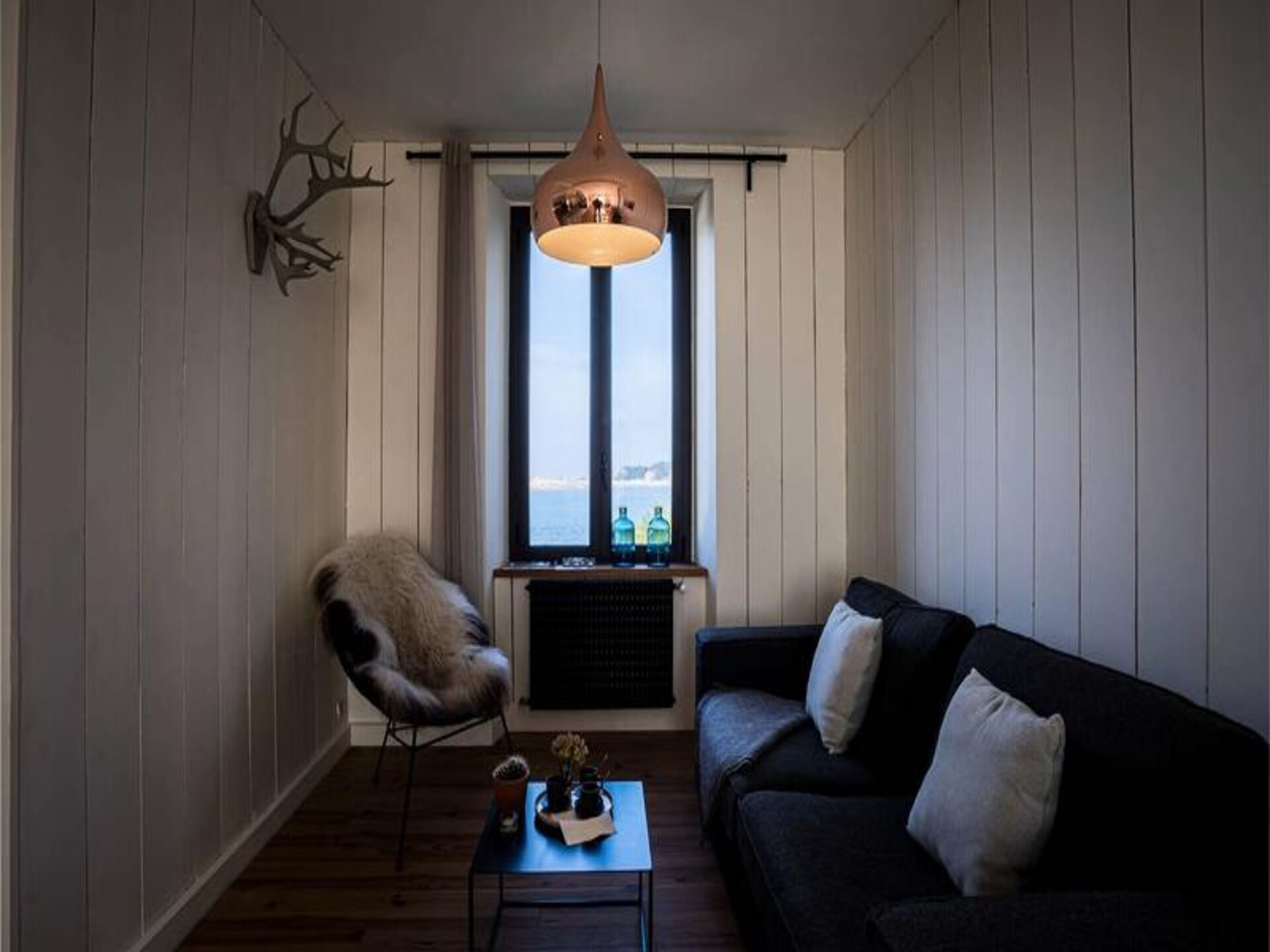 Vrijstaand vakantiehuis aan zee met panoramisch uitzicht over de baai van Port Blanc - foto 19
