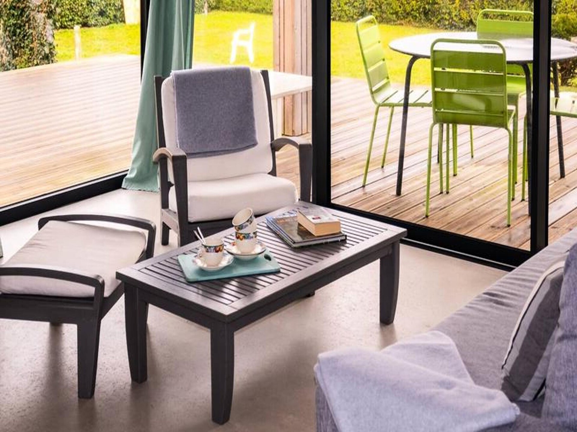 Licht appartement met panoramisch zeezicht bij Plage des Dunes, Port Blanc - foto 3