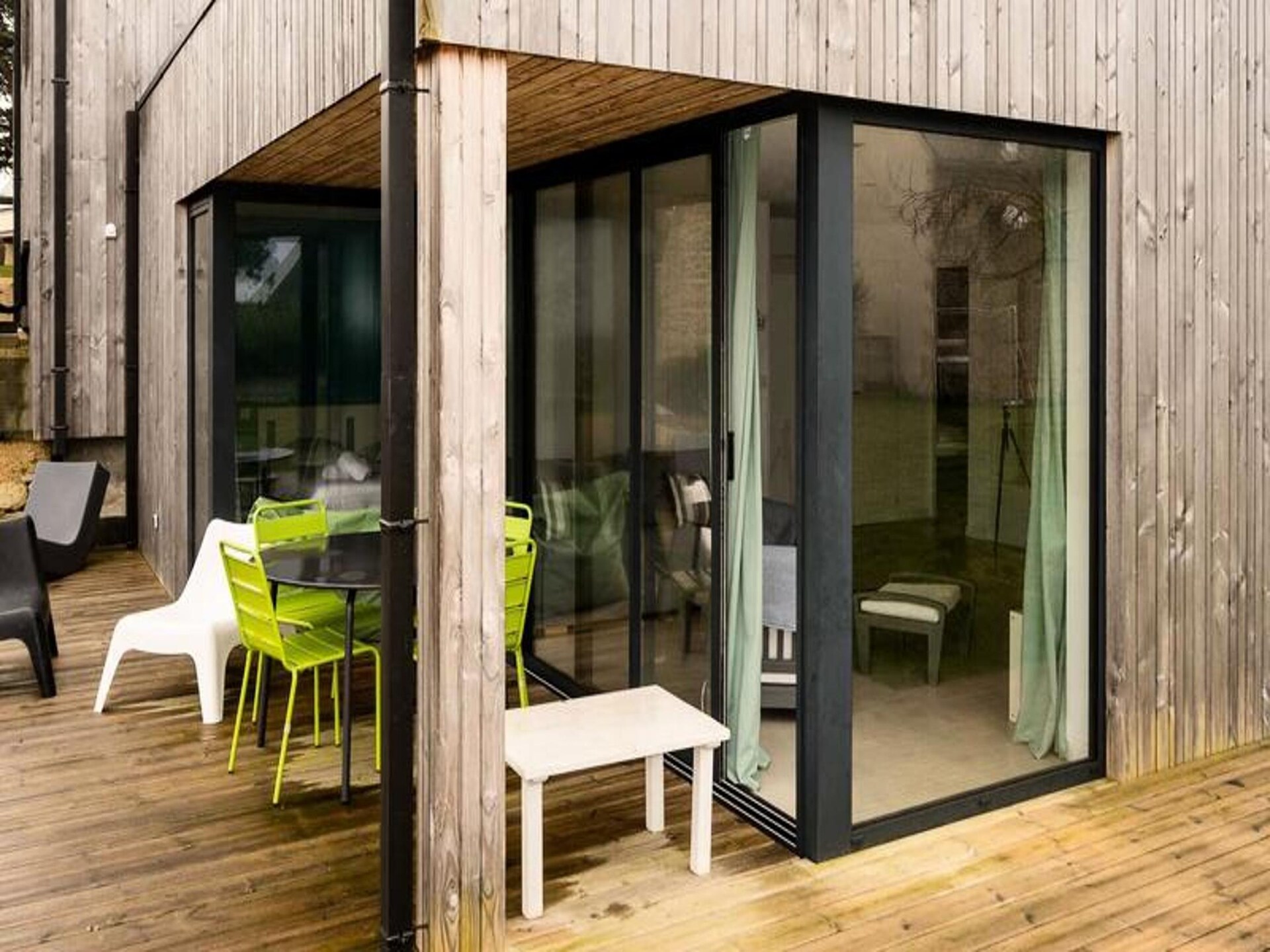 Licht appartement met panoramisch zeezicht bij Plage des Dunes, Port Blanc - foto 12