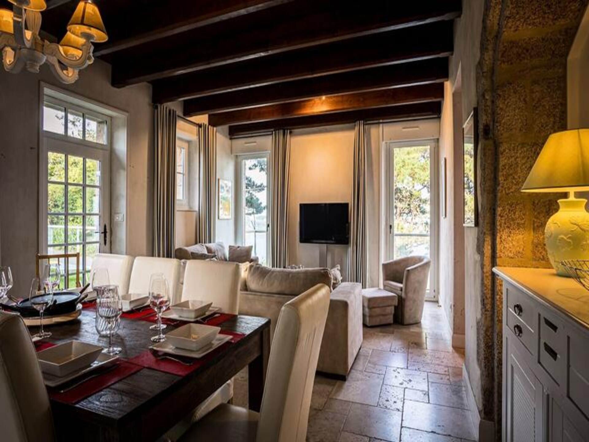 Panoramisch zeezicht vakantiehuis in Perros-Guirec voor 8 personen - foto 3