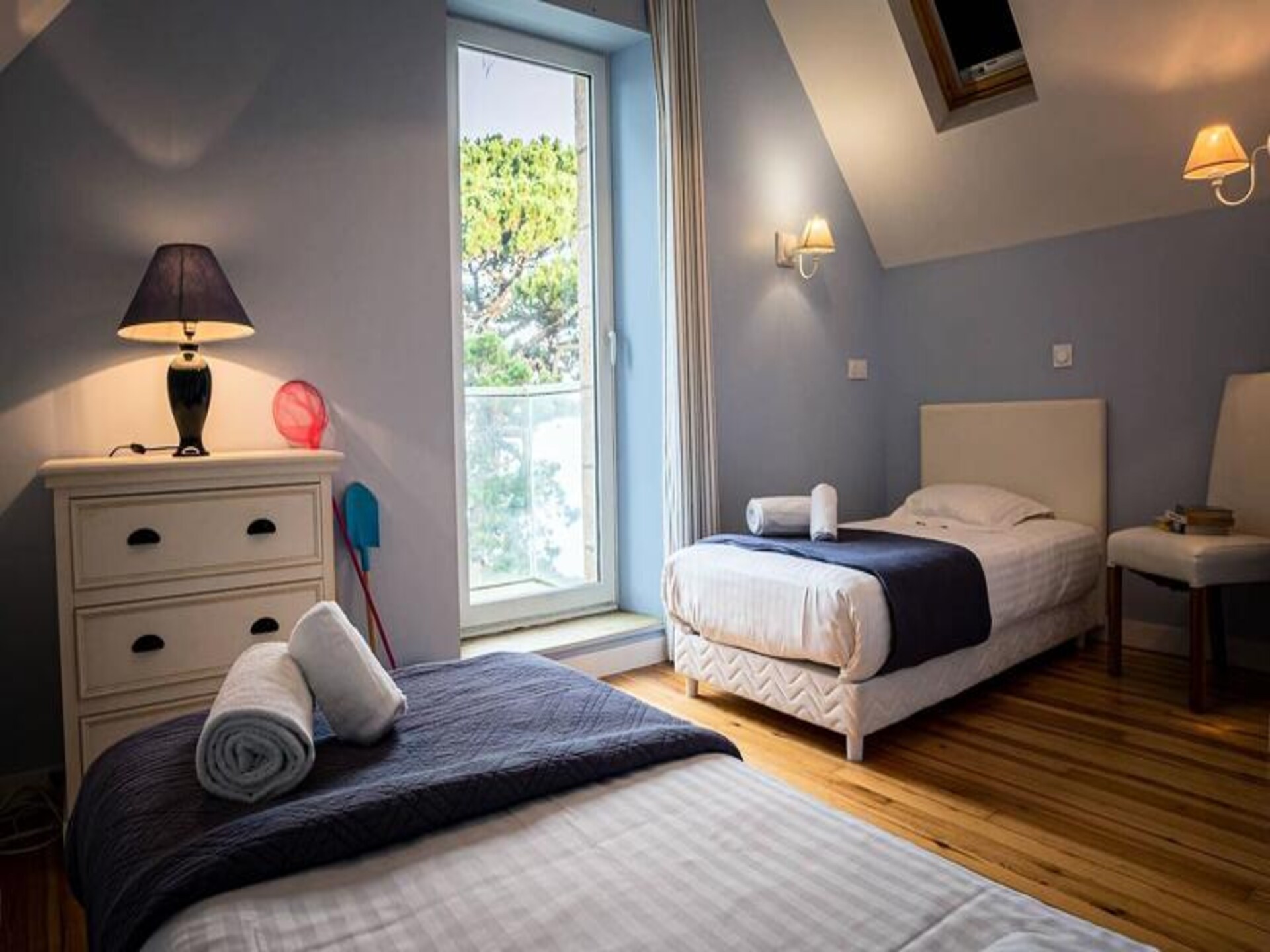 Panoramisch zeezicht vakantiehuis in Perros-Guirec voor 8 personen - foto 17