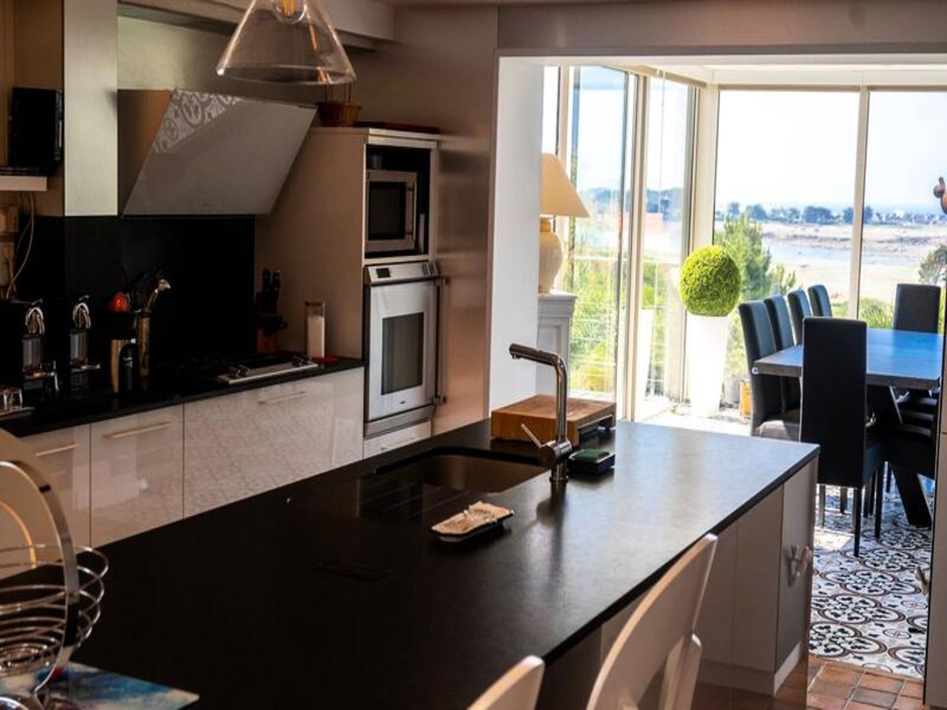 Bretons vakantiehuis met panoramisch zeezicht en verwarmd zwembad in Trébeurden - foto 16