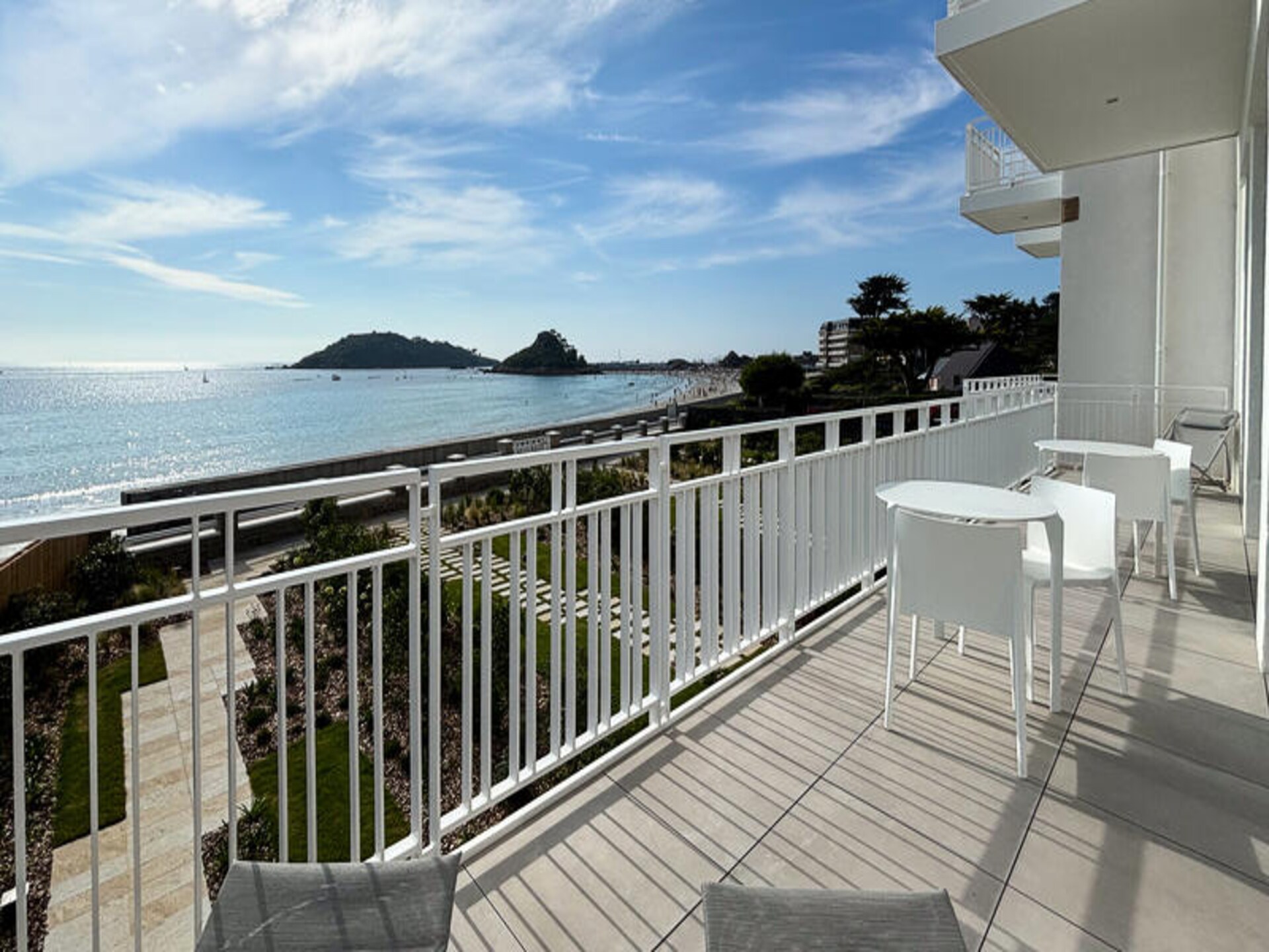 Rouzic: luxe appartement aan zee in Trébeurden met zwembad en terras - foto 63