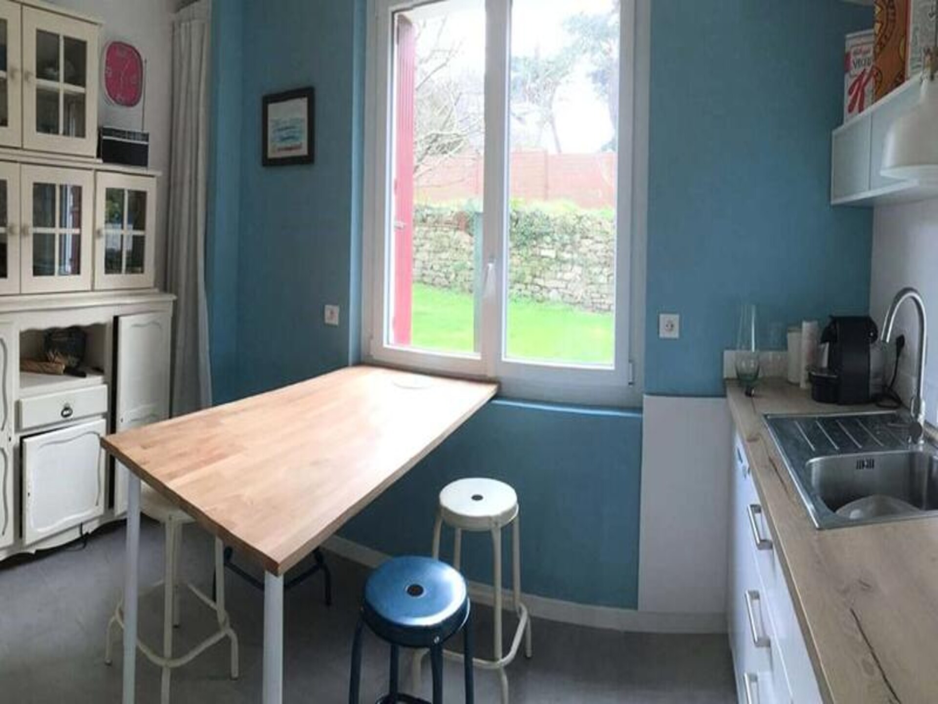 Vrijstaand vakantiehuis met ommuurde tuin op 800m van zee in Trébeurden - foto 13