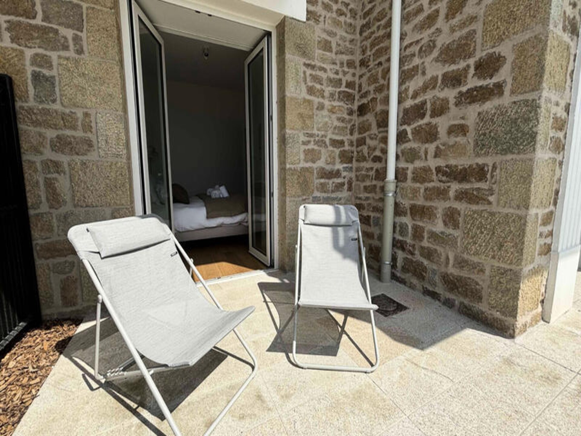 Appartement aan zee in Trebeurden met privétuin en uitzicht op strand Tresmeur - foto 3