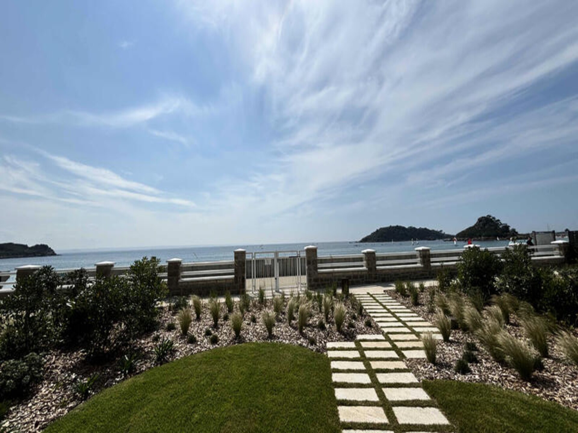 Appartement aan zee in Trebeurden met privétuin en uitzicht op strand Tresmeur - foto 8