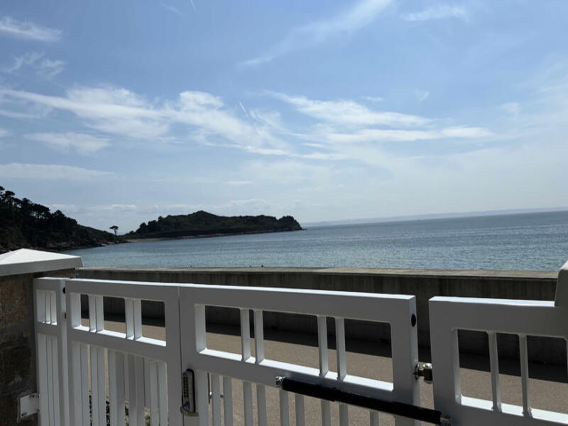 Appartement aan zee in Trebeurden met privétuin en uitzicht op strand Tresmeur - foto 13