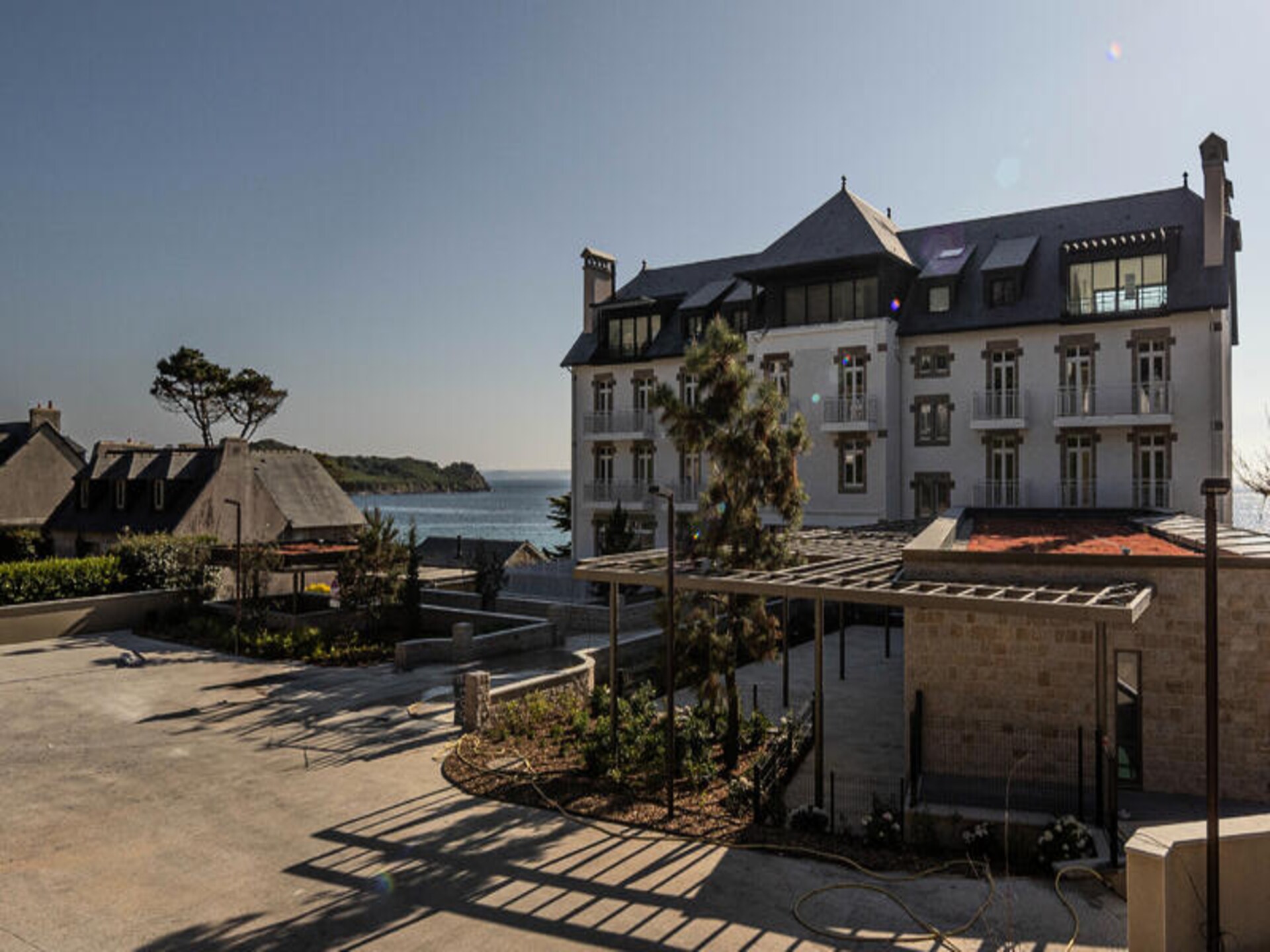 Appartement aan zee in Trebeurden met privétuin en uitzicht op strand Tresmeur - foto 27