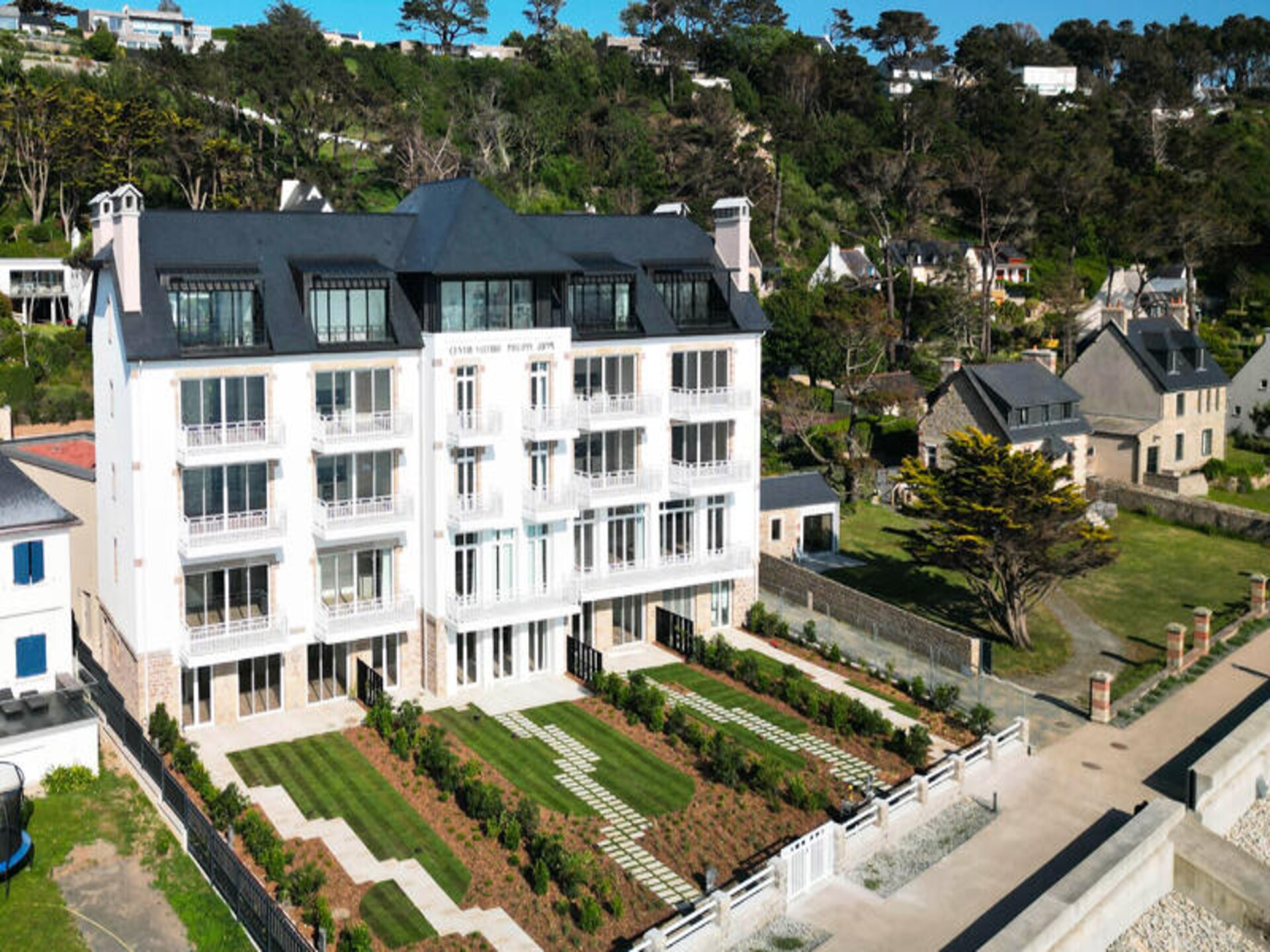 Appartement aan zee in Trebeurden met privétuin en uitzicht op strand Tresmeur - foto 37