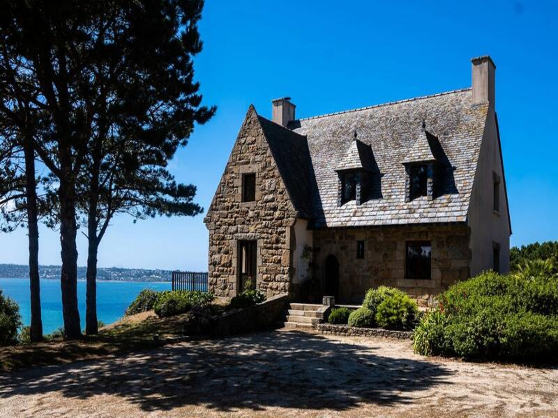 Vrijstaande villa met panoramisch zeezicht bij Perros-Guirec, 8 personen - foto 9