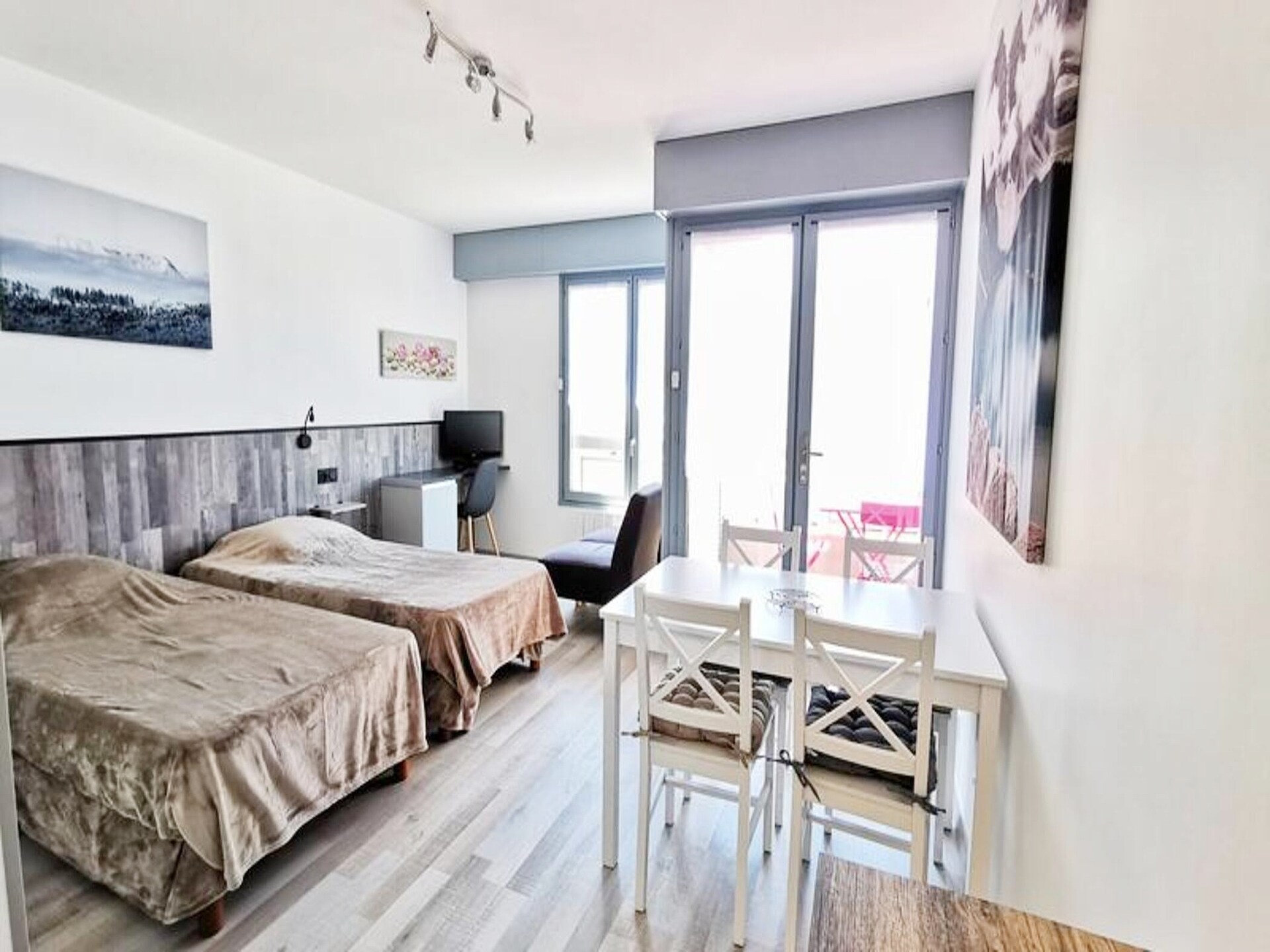Modern studio in centrum Aix-les-Bains met garage en balkon - foto 4
