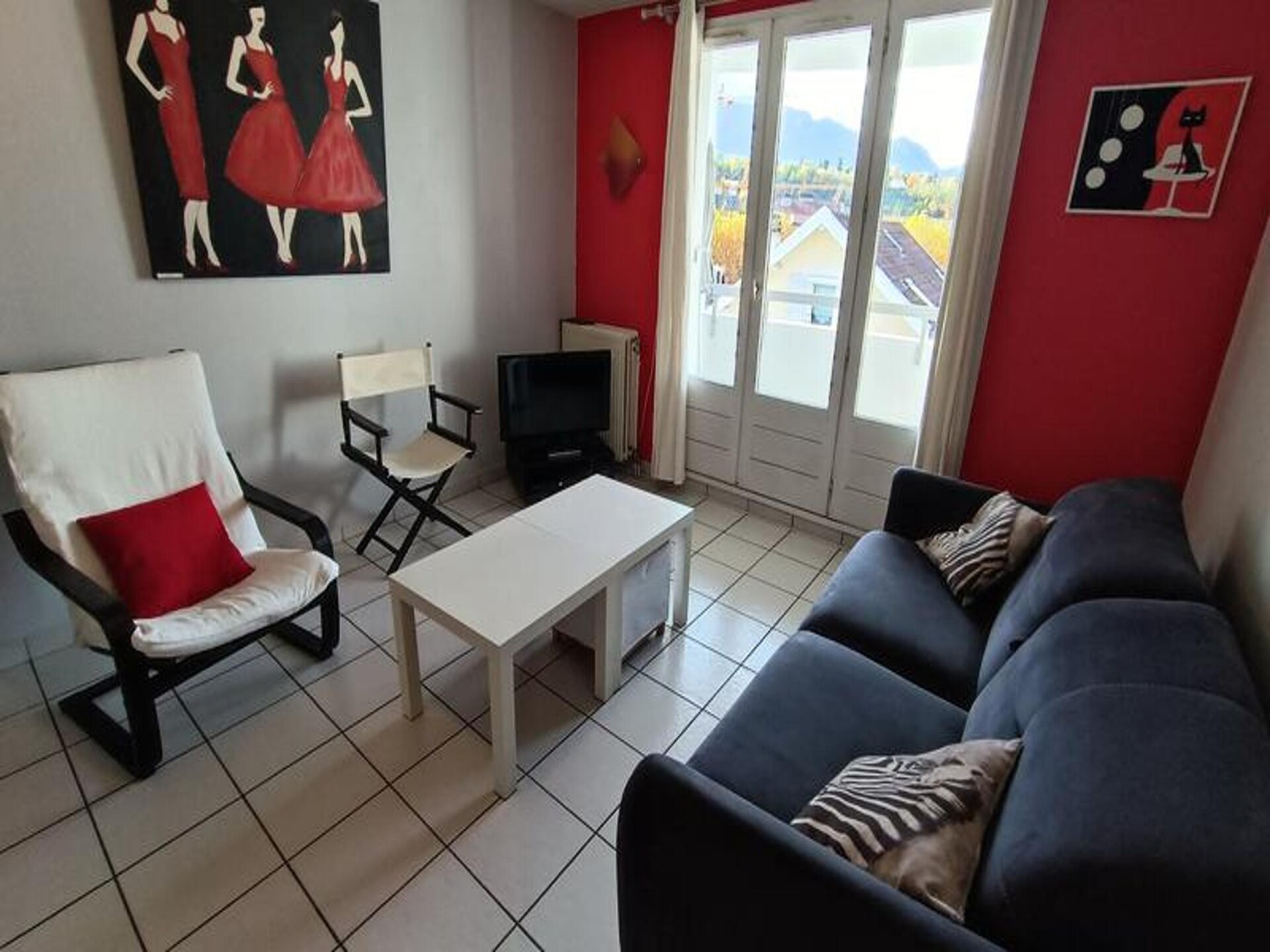 Licht appartement met balkon en bergzicht in Aix-les-Bains, vlakbij het meer - foto 17