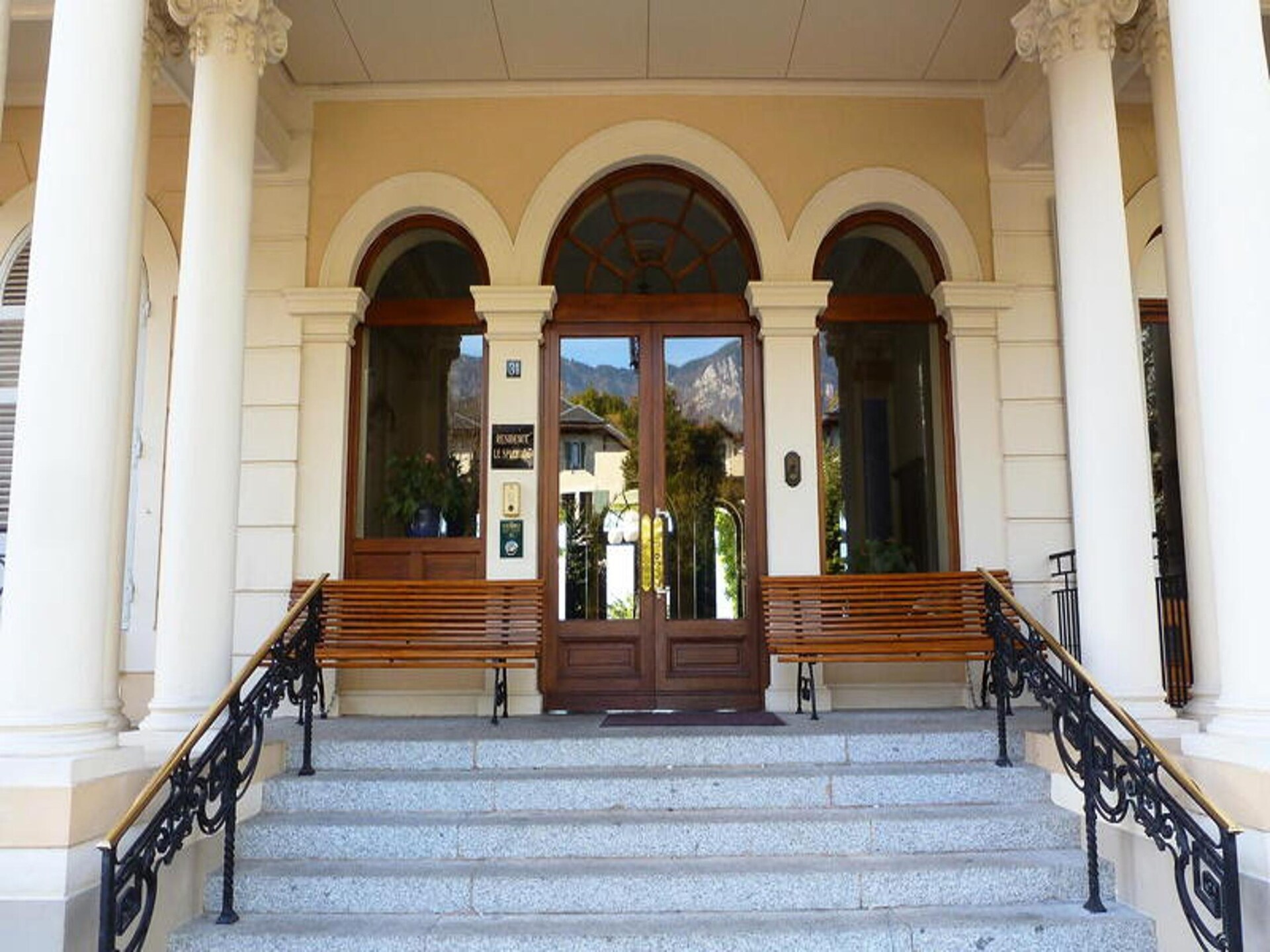 Résidence Le Splendide: Charmant appartement met parkzicht in Aix-les-Bains - foto 13