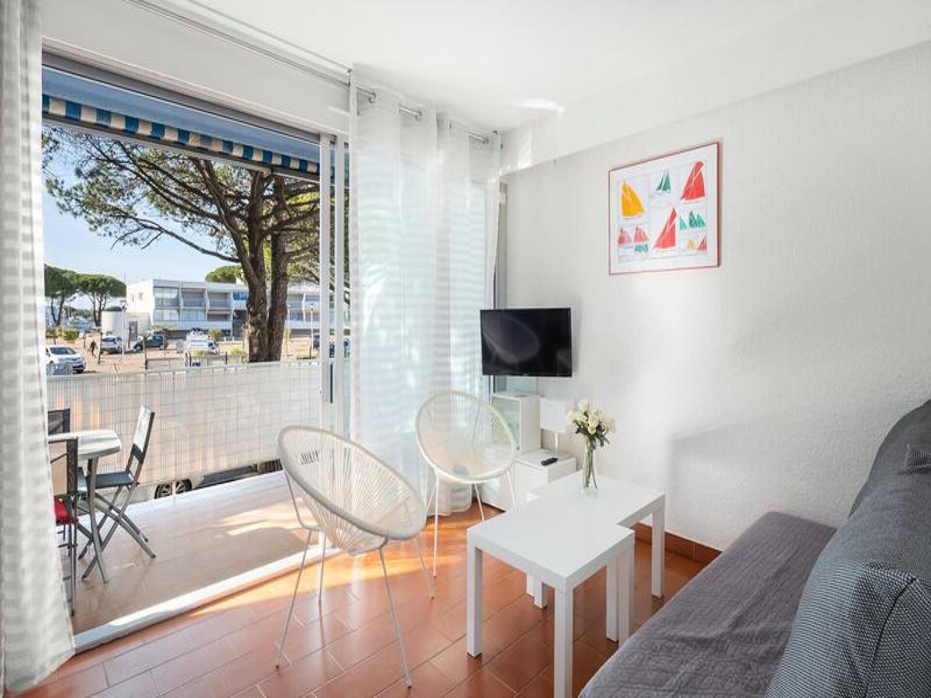 Studio met groot terras direct aan zee in Le Grau du Roi - foto 7