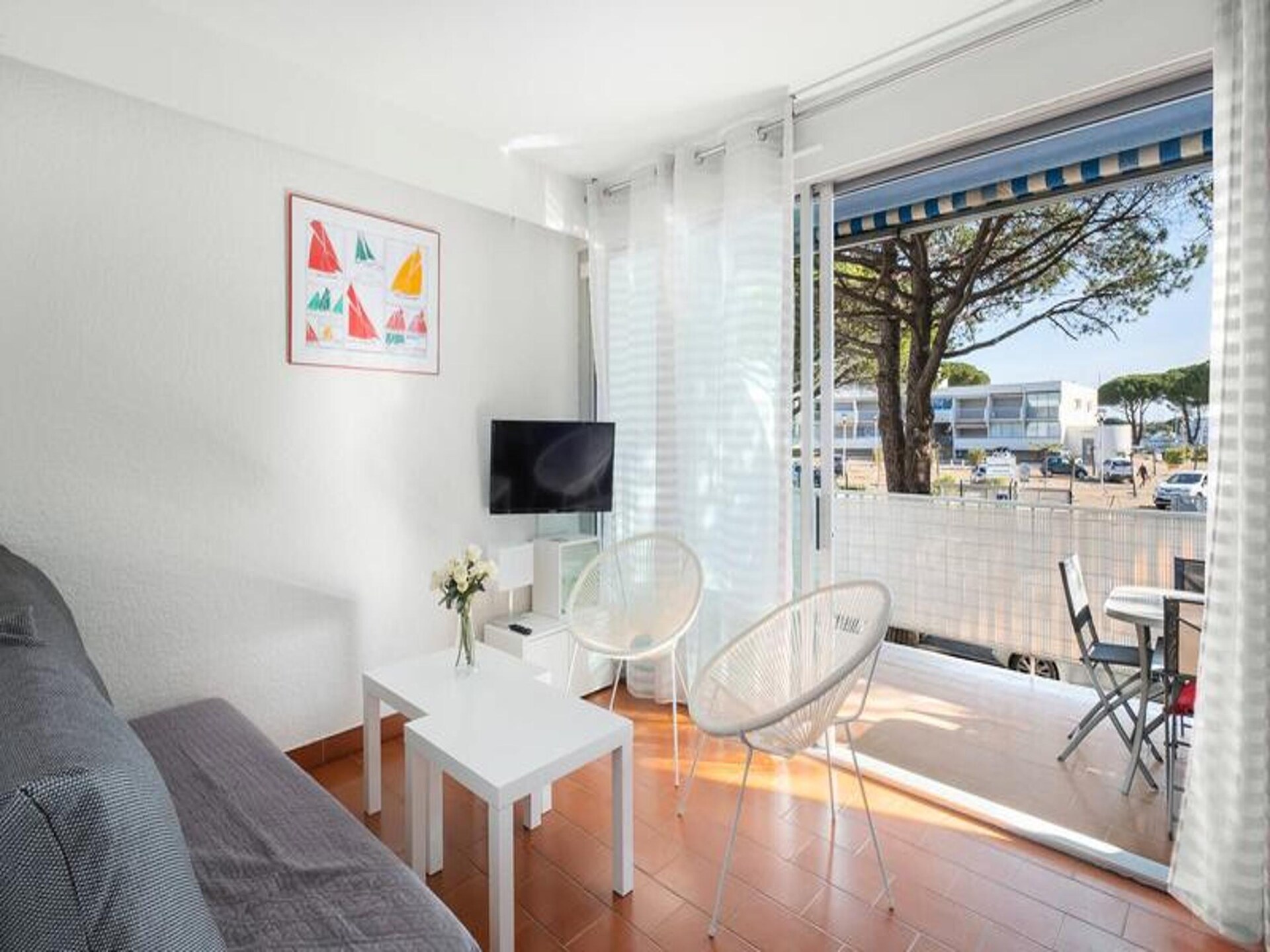 Studio met groot terras direct aan zee in Le Grau du Roi - foto 8