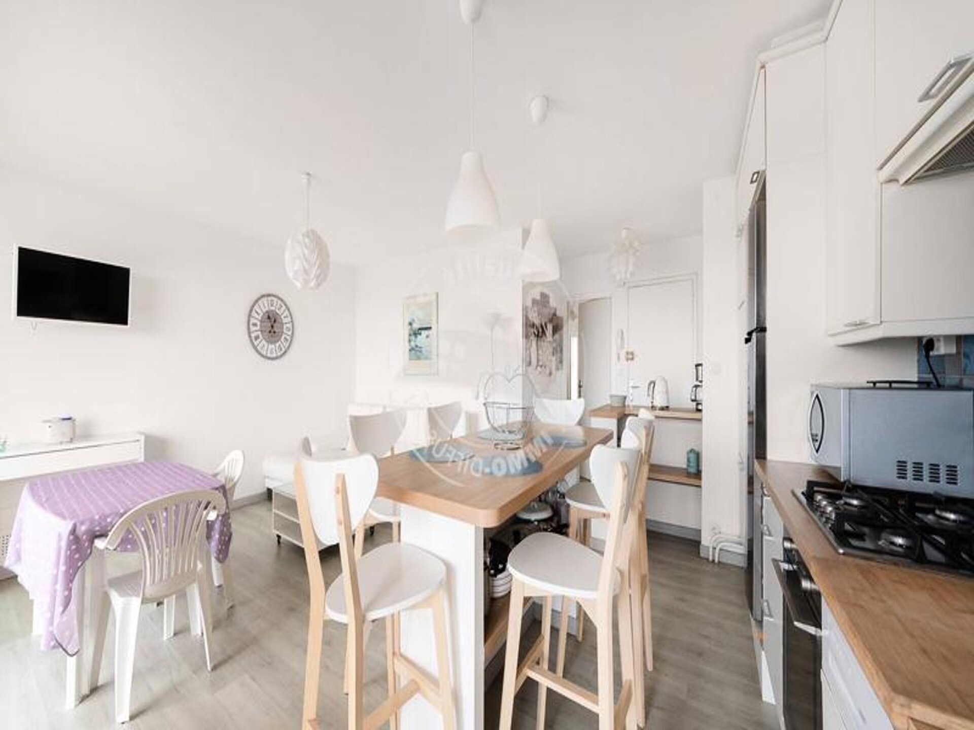 Licht appartement op 100m van zee met terras en uitzicht in Le Grau du Roi - foto 16