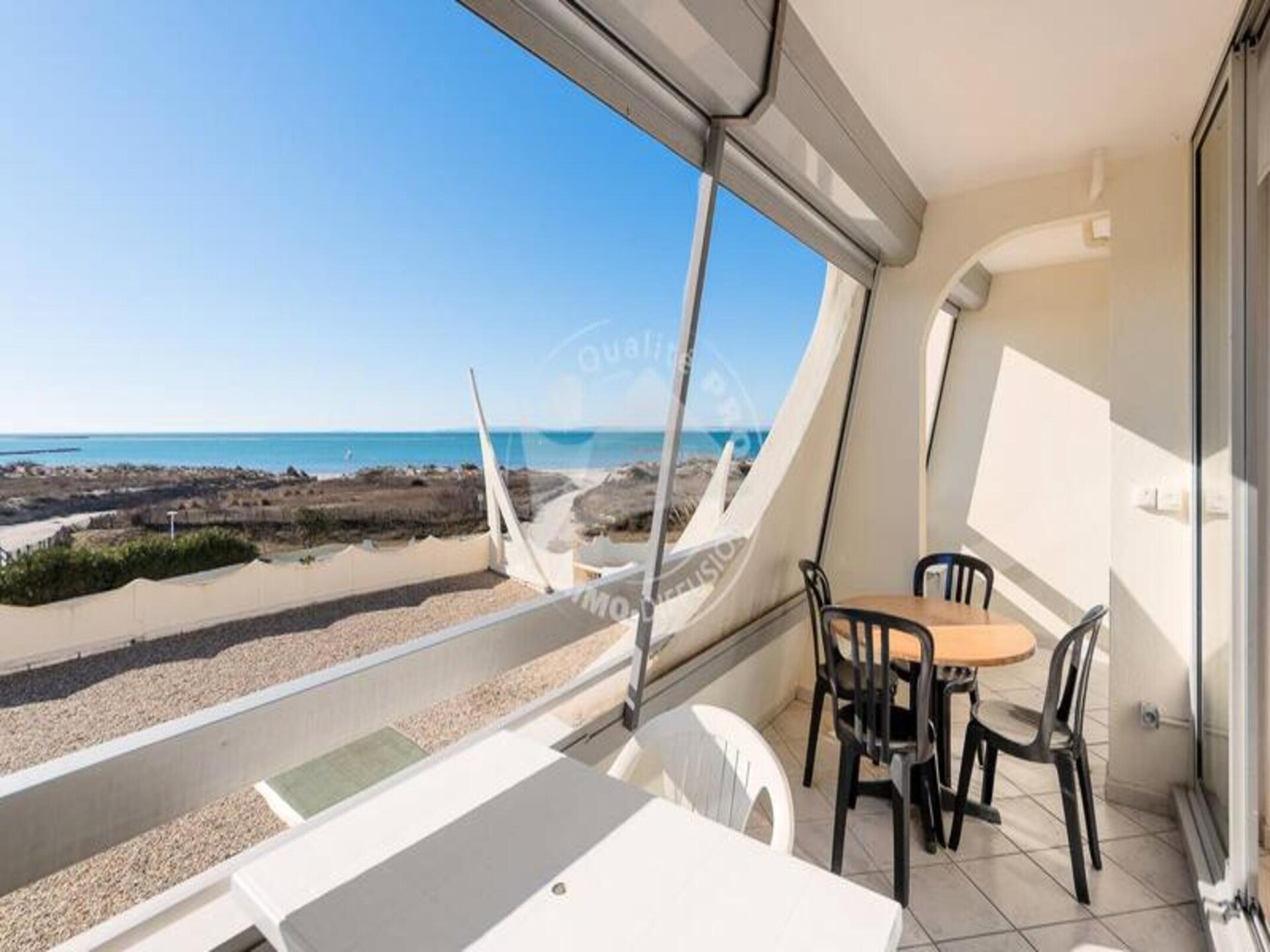 Appartement met zeezicht in luxe Résidence le Chabian, Le Grau du Roi - foto 2