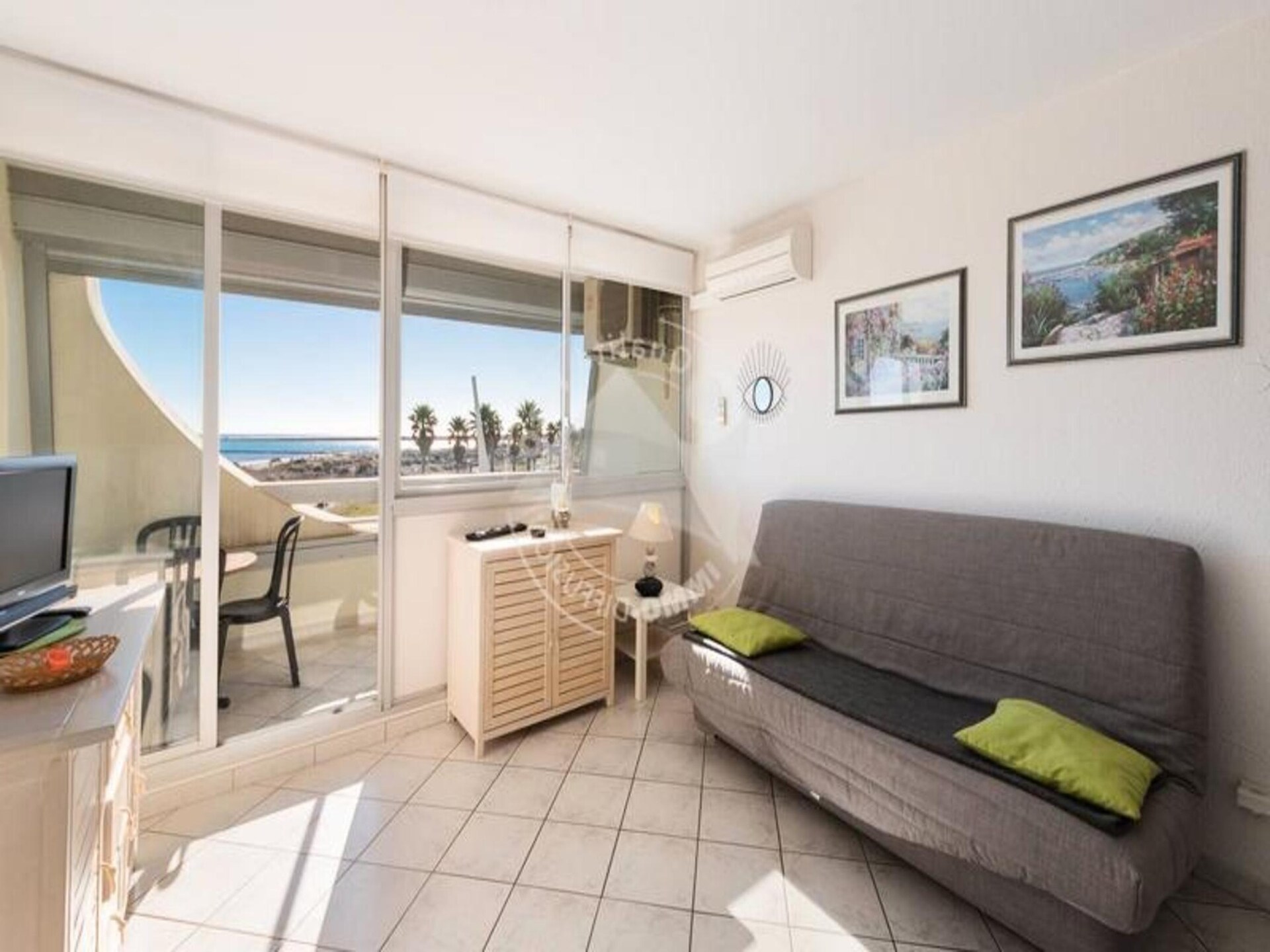 Appartement met zeezicht in luxe Résidence le Chabian, Le Grau du Roi - foto 17