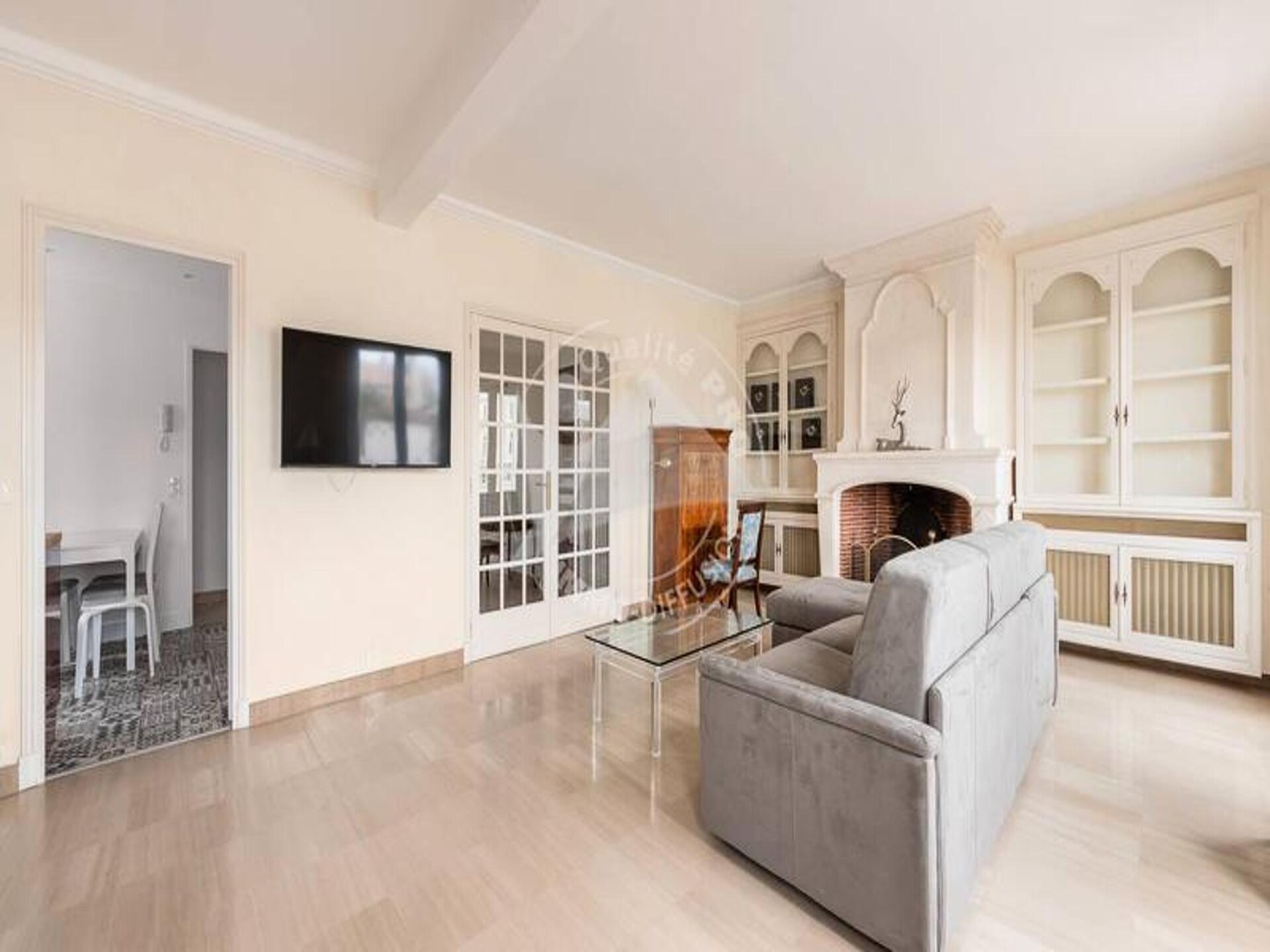 Licht appartement op 1e etage met balkon en zicht op de gracht, 20m van strand - foto 14