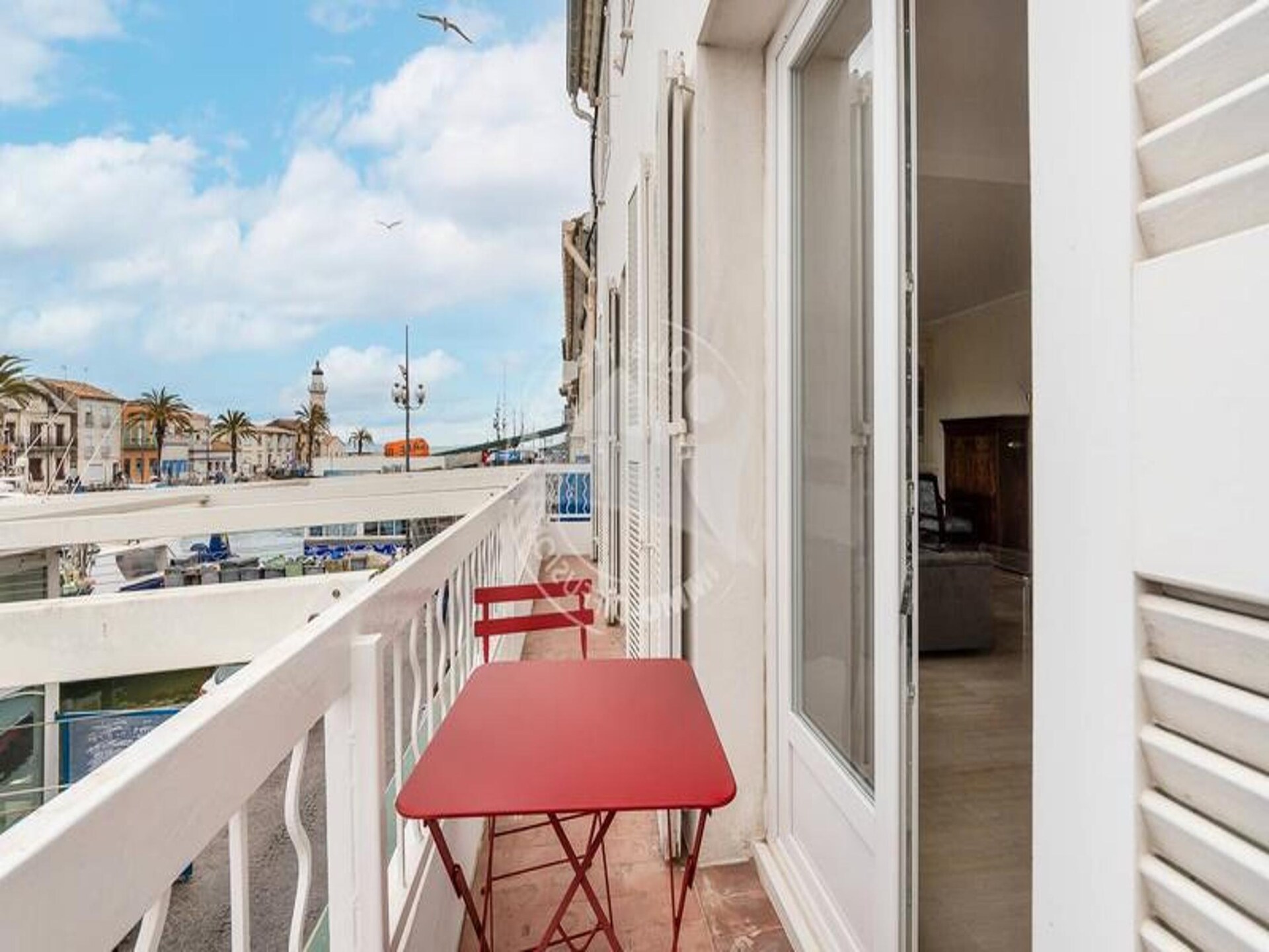 Licht appartement op 1e etage met balkon en zicht op de gracht, 20m van strand - foto 7