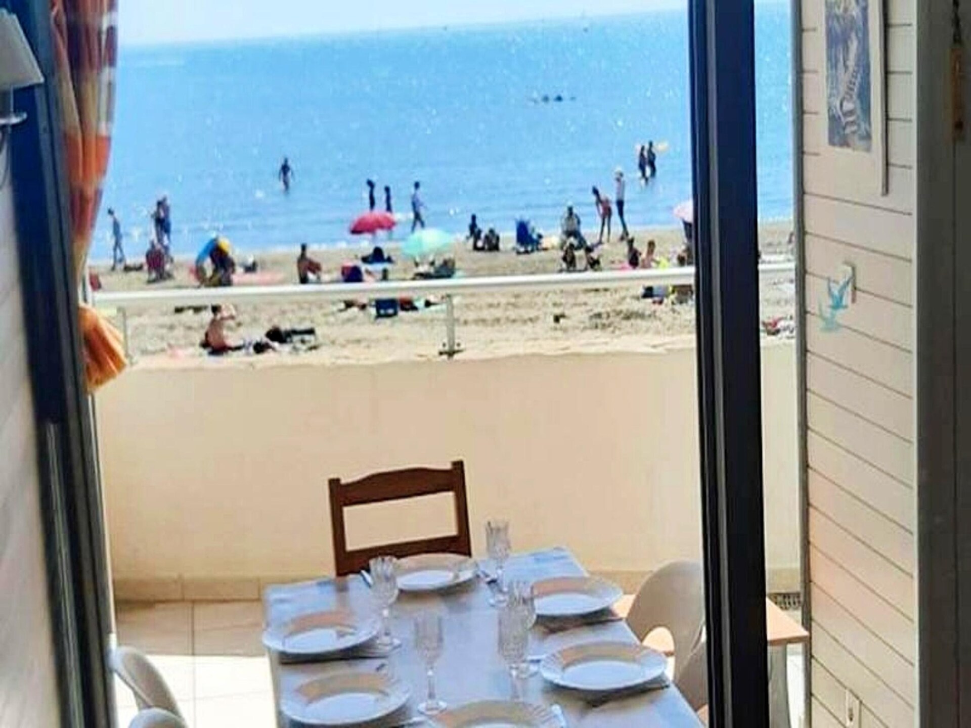Strandappartement met zeezicht in Le Grau du Roi, op 450m van het centrum - foto 19